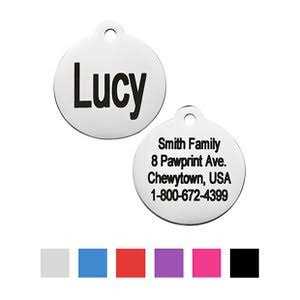 Frisco Stainless Steel Personalized Dog & Cat Tag
