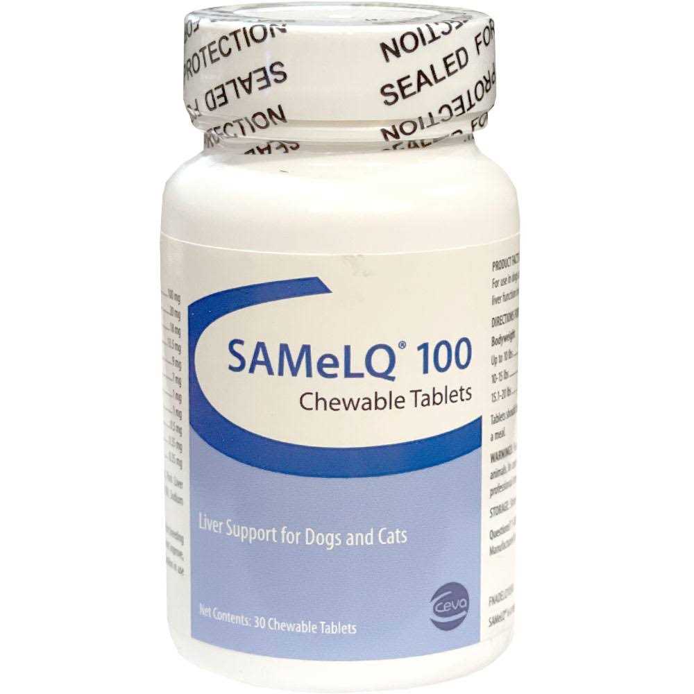 SAMeLQ 100mg 30 Chewable Tablets