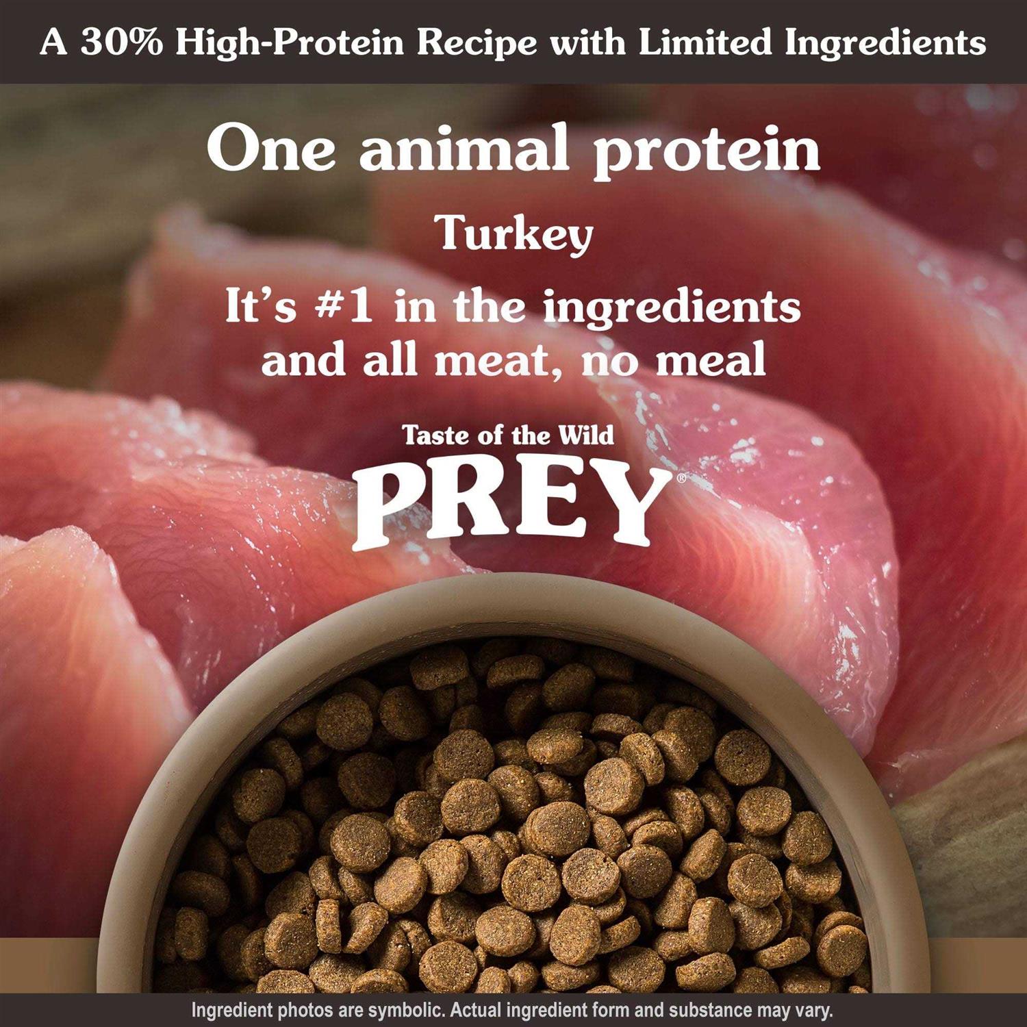 Taste of the Wild Dog Food Prey Turkey