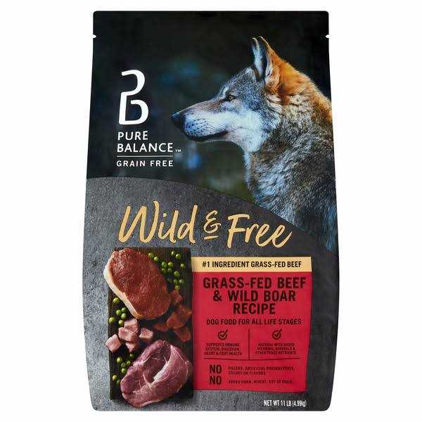 Pure Balance Wild & Free Beef & Wild Boar Recipe Dry Dog Food