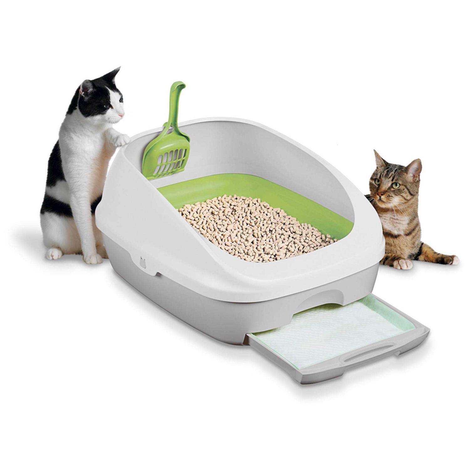Purina Tidy Cats Litter Box System, Breeze System Starter Kit Litter Box, Litter Pellets & Pads, Size: 7.8 lbs