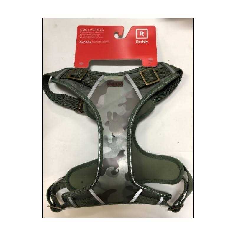 Reddy Reflective Camo Dog Harness