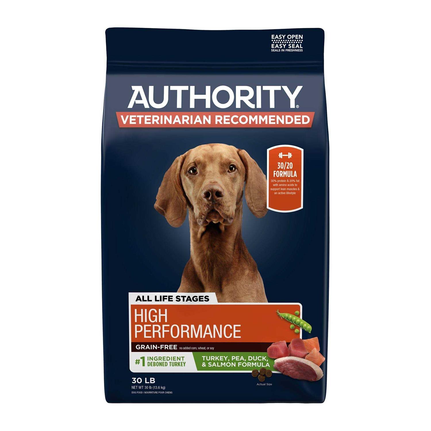 Authority Everyday Health High Performance All Life Stage Dry Dog Food