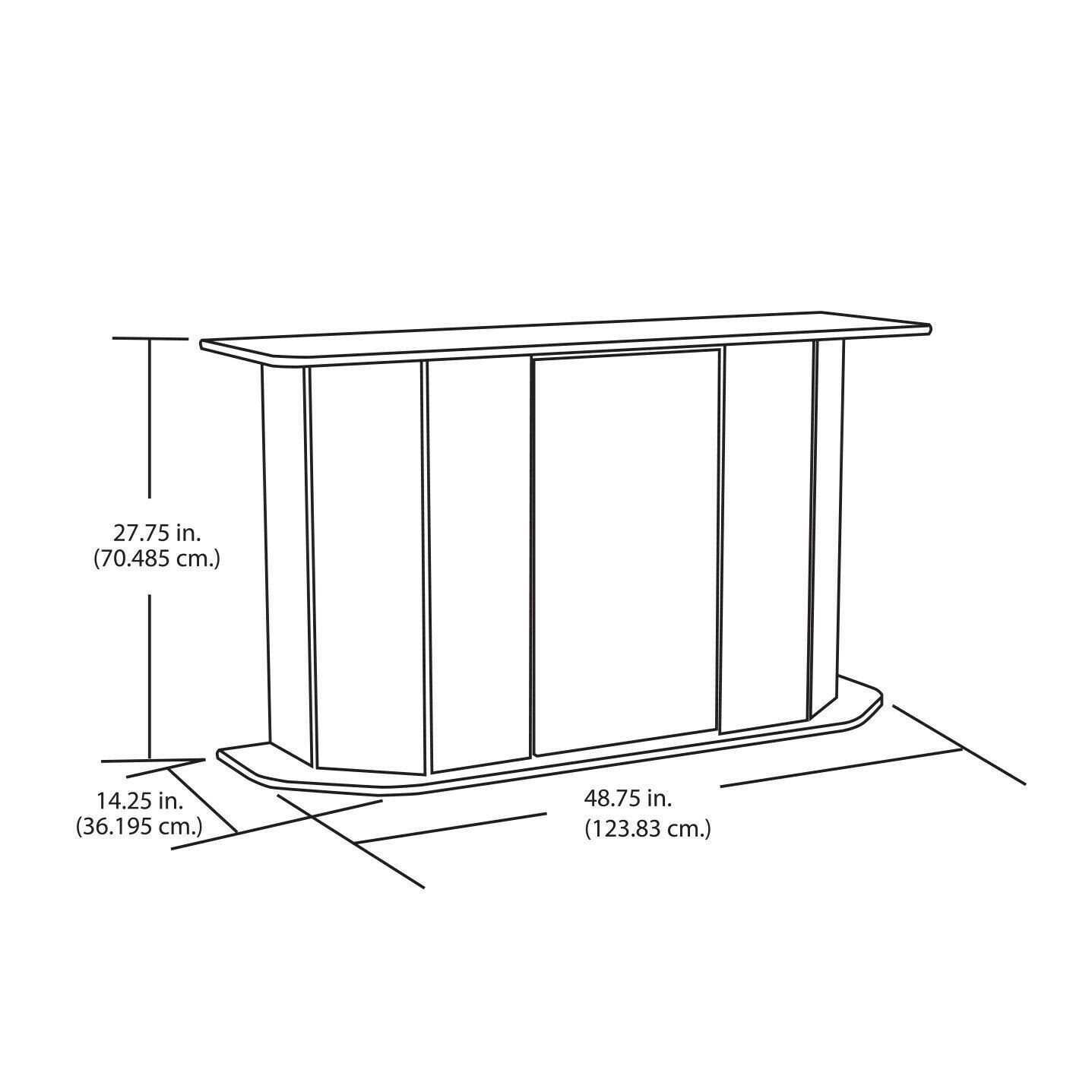 Aqua Culture 38/55 Gallon Wood Aquarium Stand