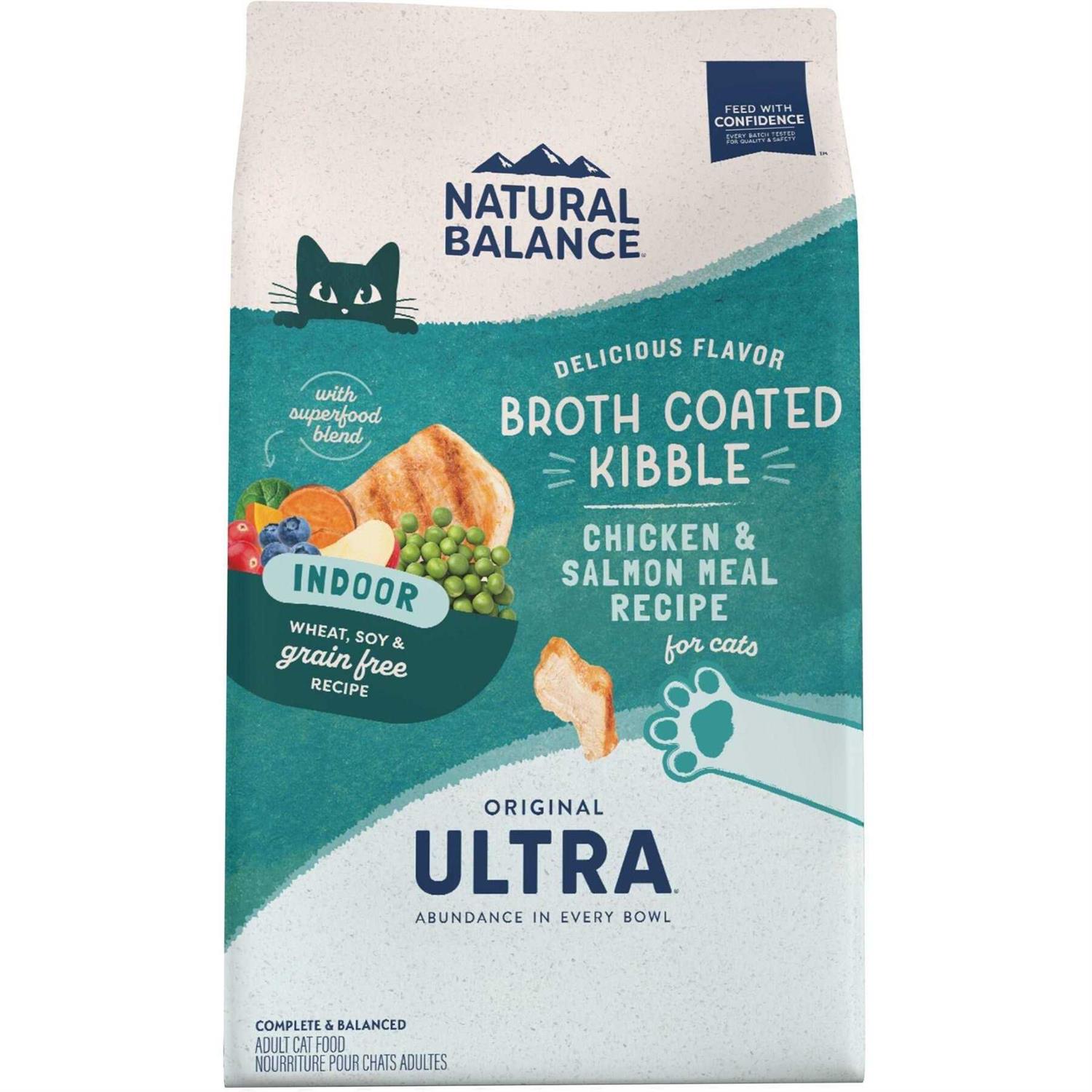 Natural Balance Original Ultra Dry Cat Food Indoor Chicken & Salmon Meal