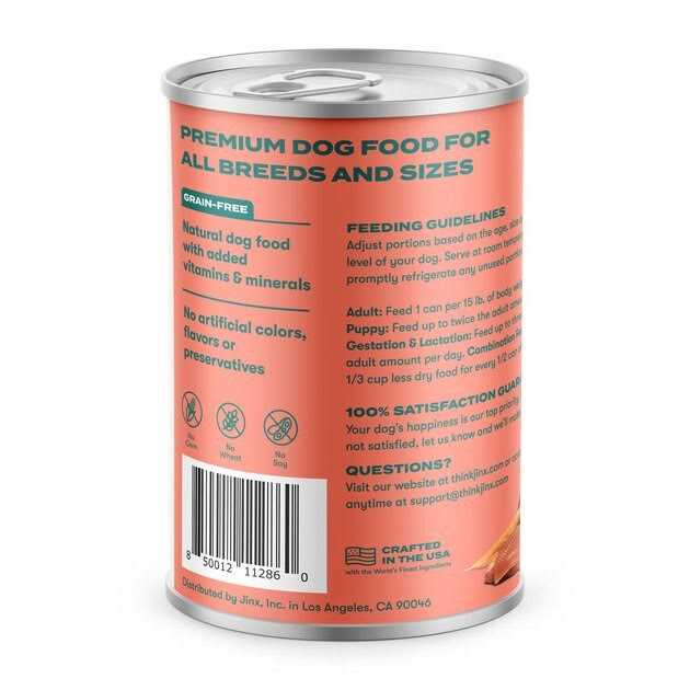 Jinx Grain-Free Sweet Potato Chopped Recipe Wet Dog Food