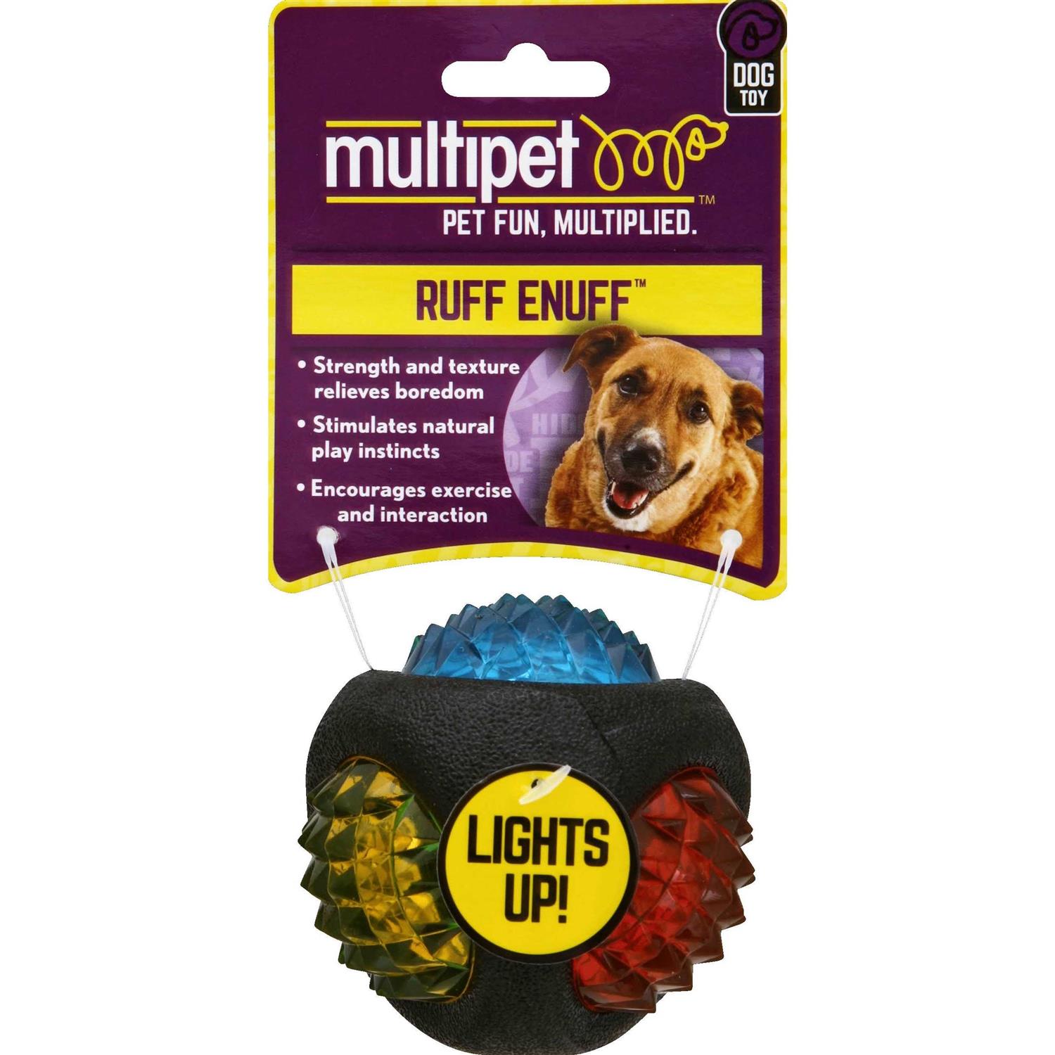Multipet Diamond Dental Ball Dog Toy