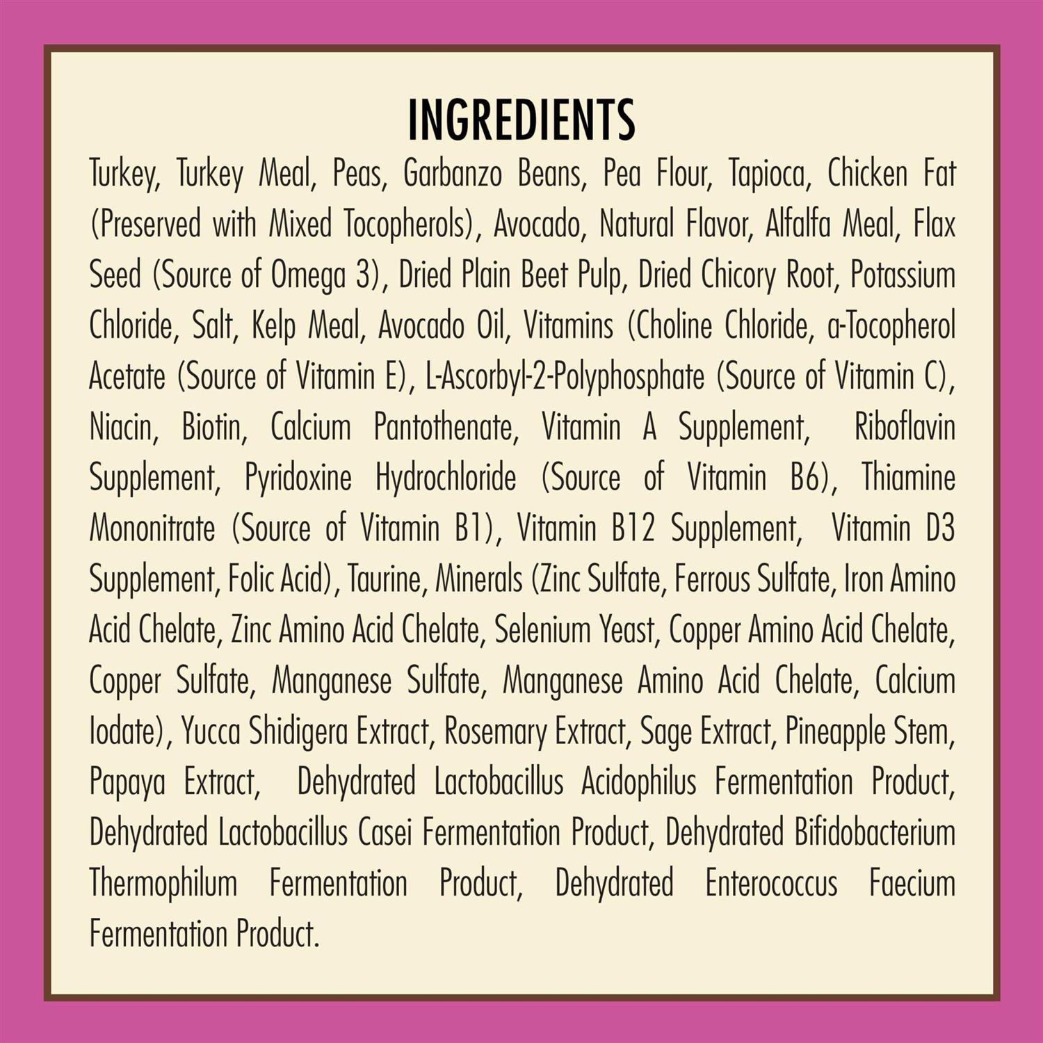 AvoDerm Revolving Menu Turkey Recipe Small Breed Dry Dog Food 4lb