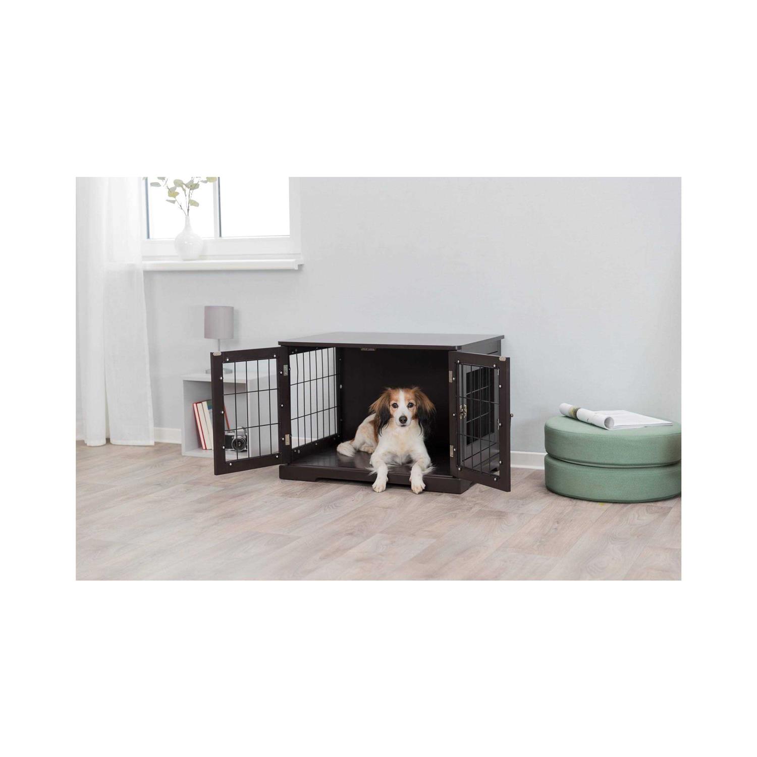 TRIXIE Pet Home End Table Indoor Kennel Furniture Style Crate