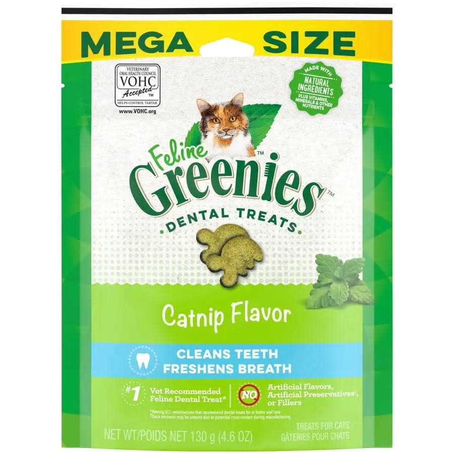 Feline Greenies Oven Roasted Chicken Flavor Dental Cat Treats