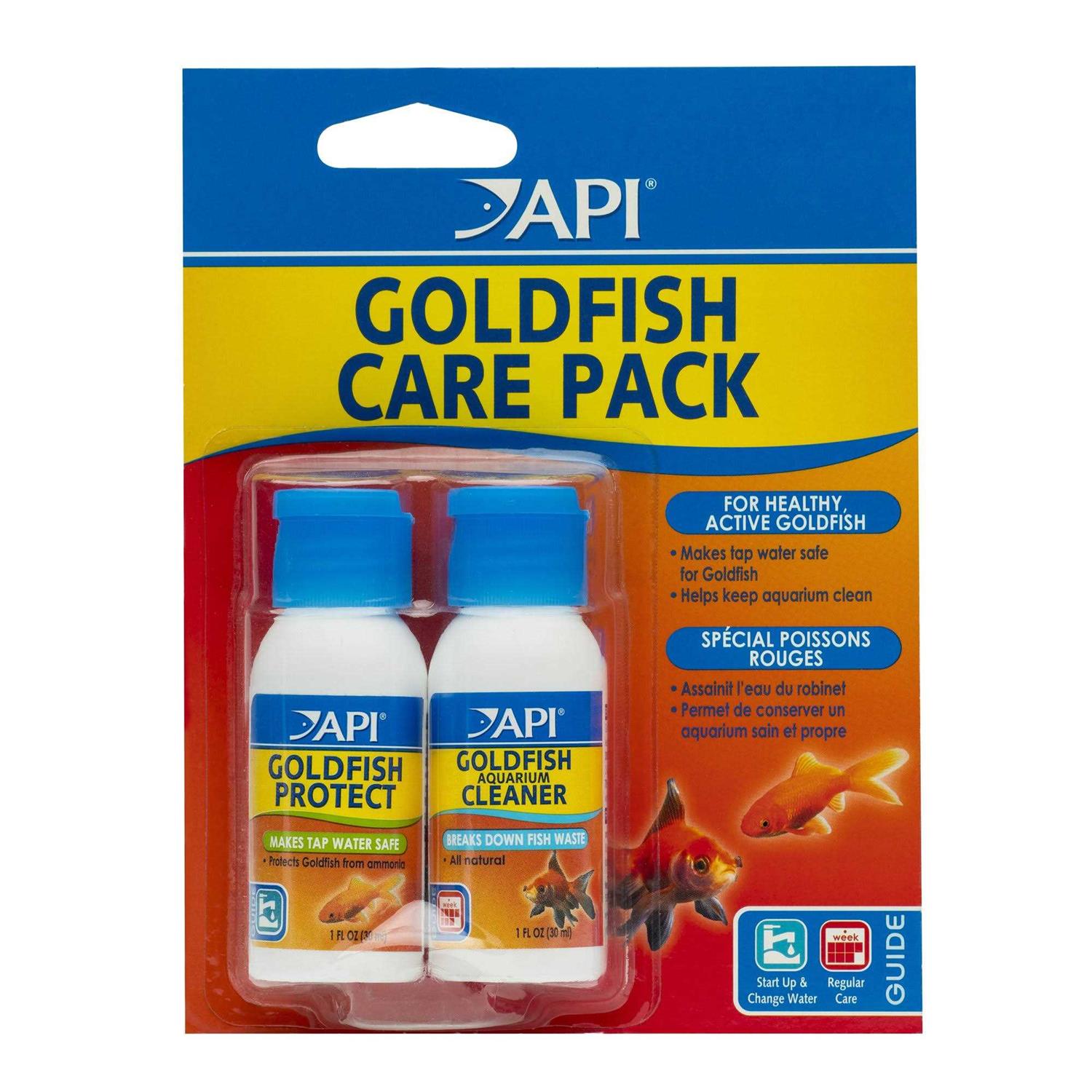 API Goldfish Care Pack Aquarium Water Conditioner