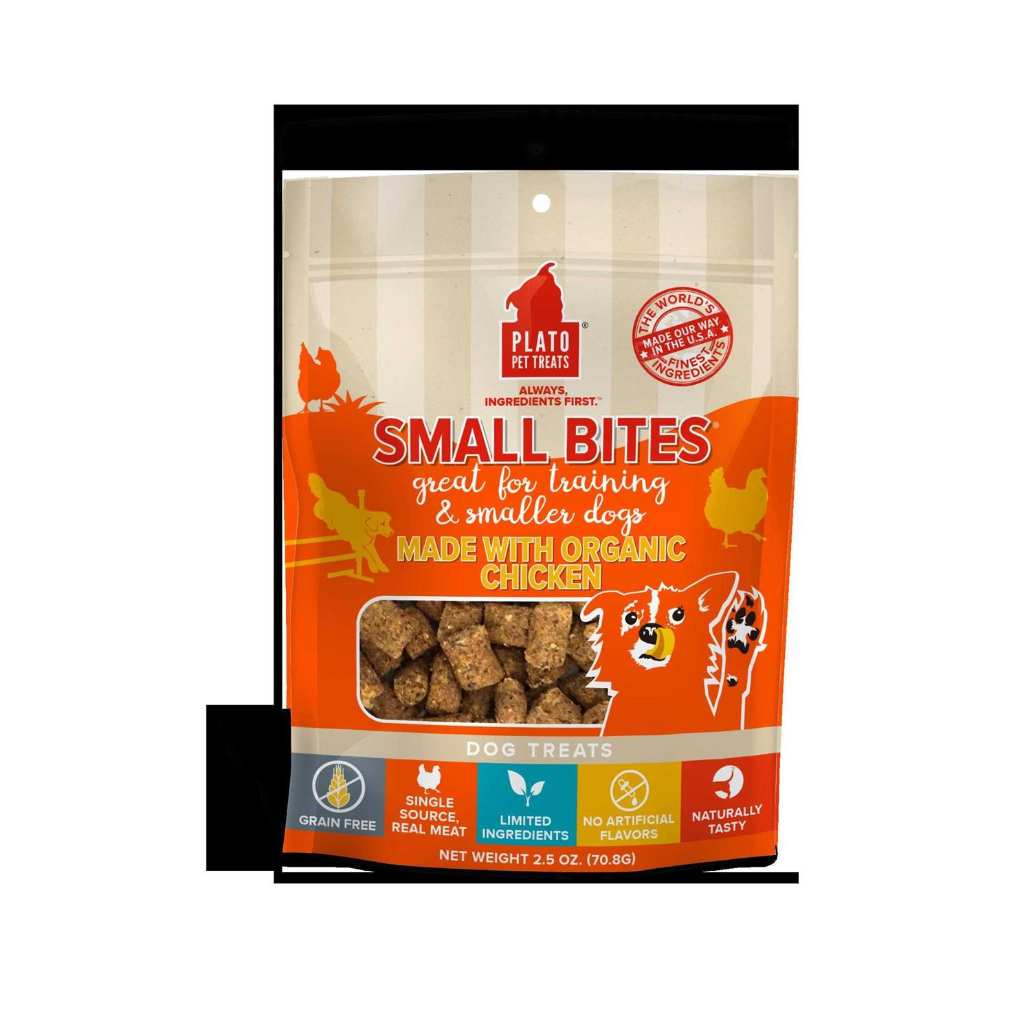 Plato Small Bites Dog Treats