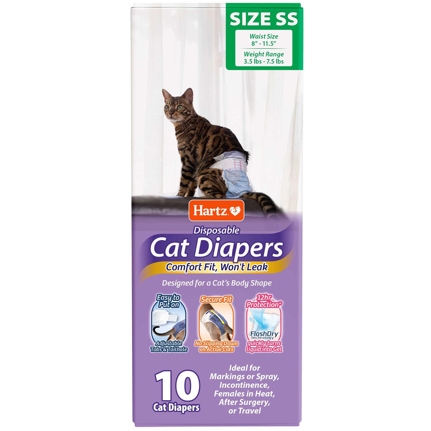 Hartz Disposable Cat Diapers