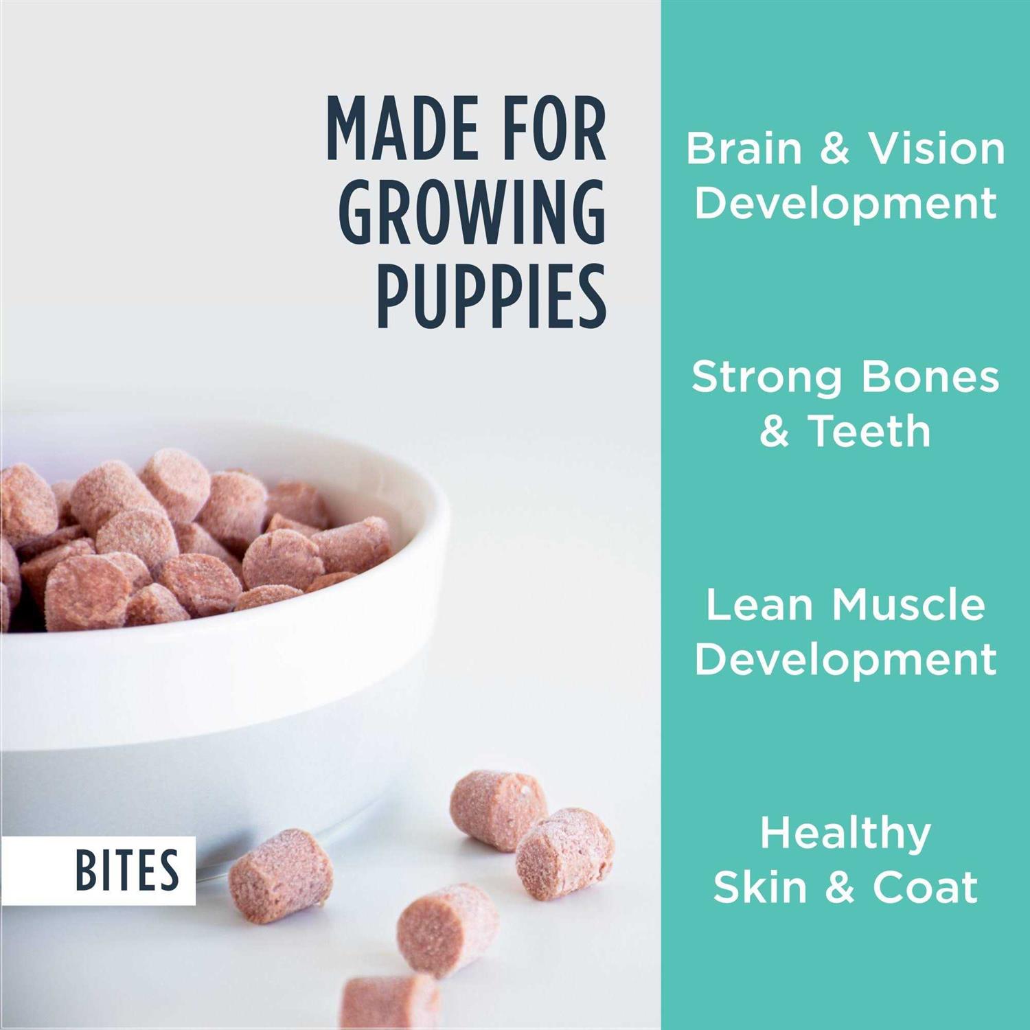 Instinct Raw Frozen Puppy Bites Cage-Free Chicken Recipe Dog Food