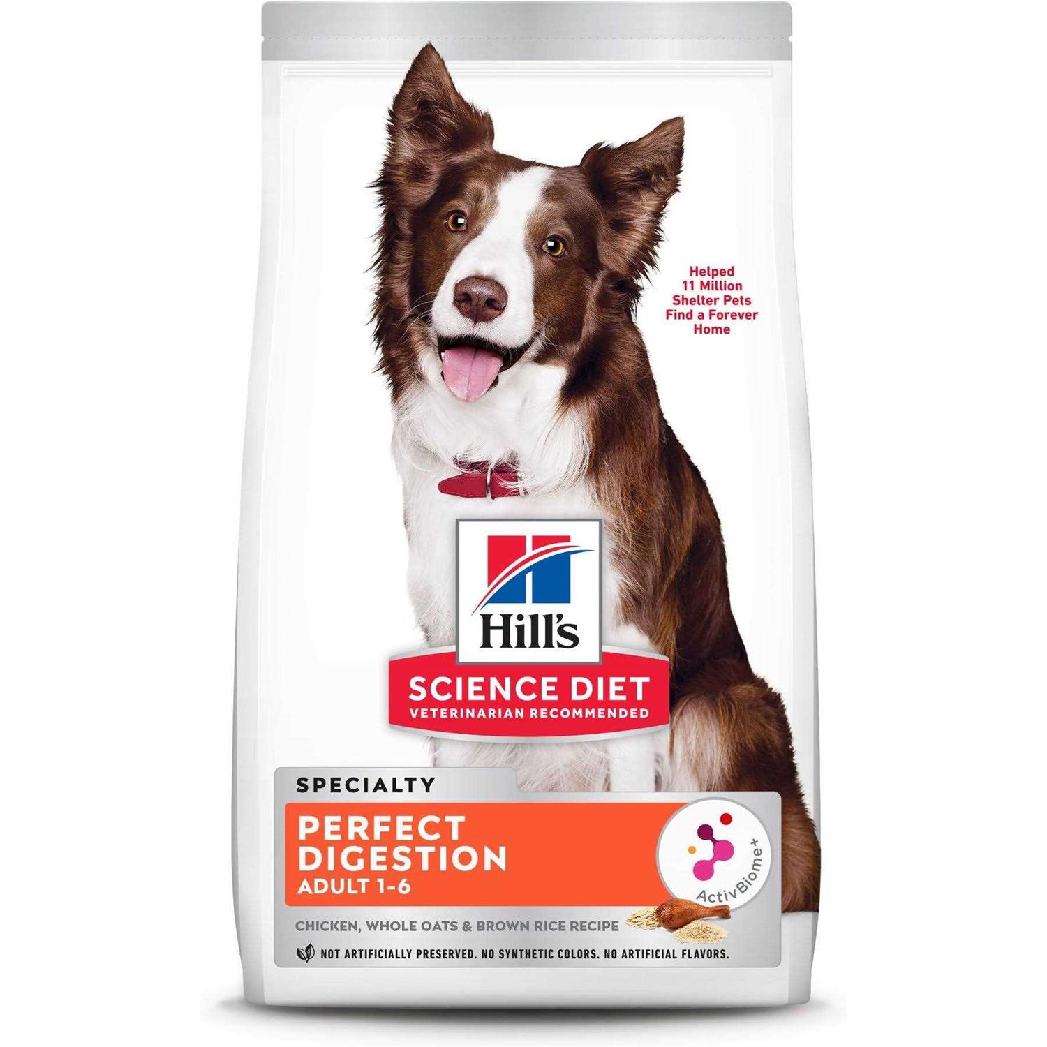 Hill’s Science Diet Adult Perfect Digestion Dog Food