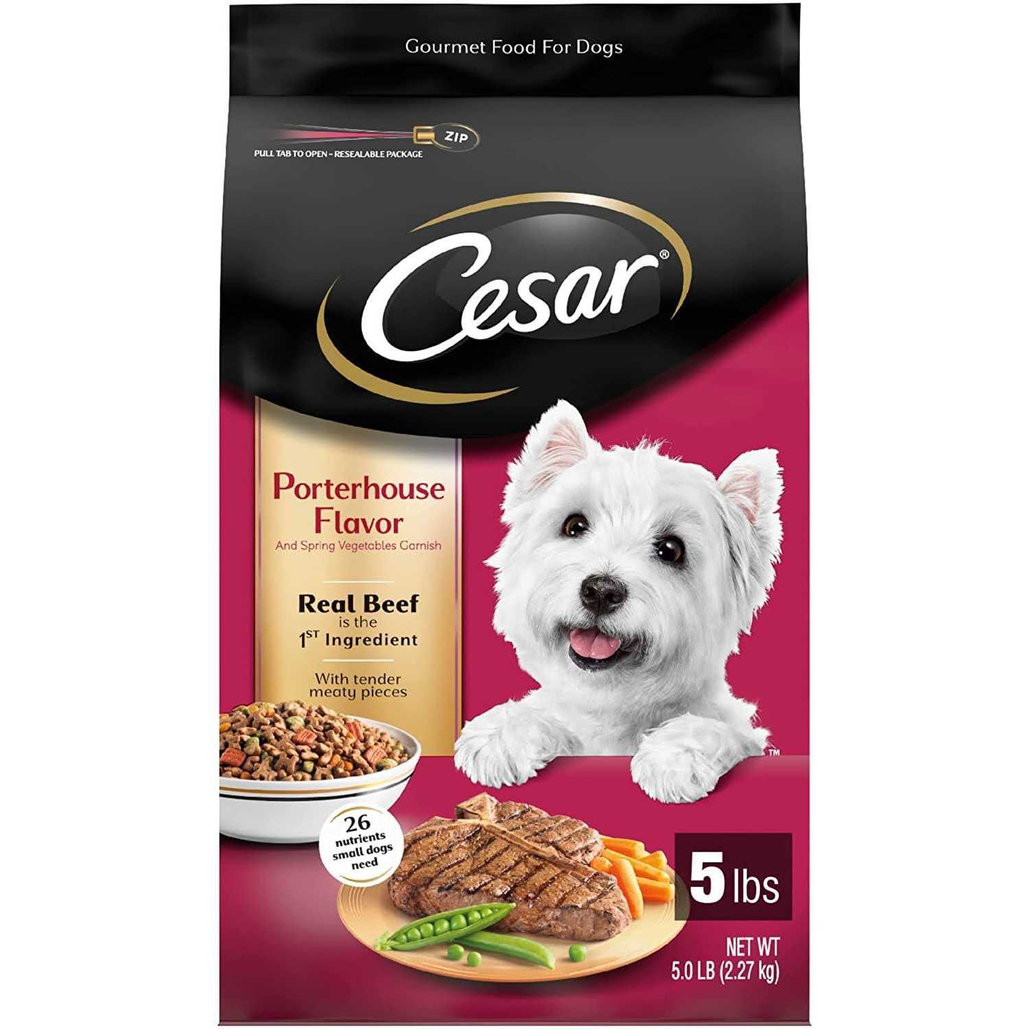 Cesar Small Breed Spring Vegetables Dry Dog Food