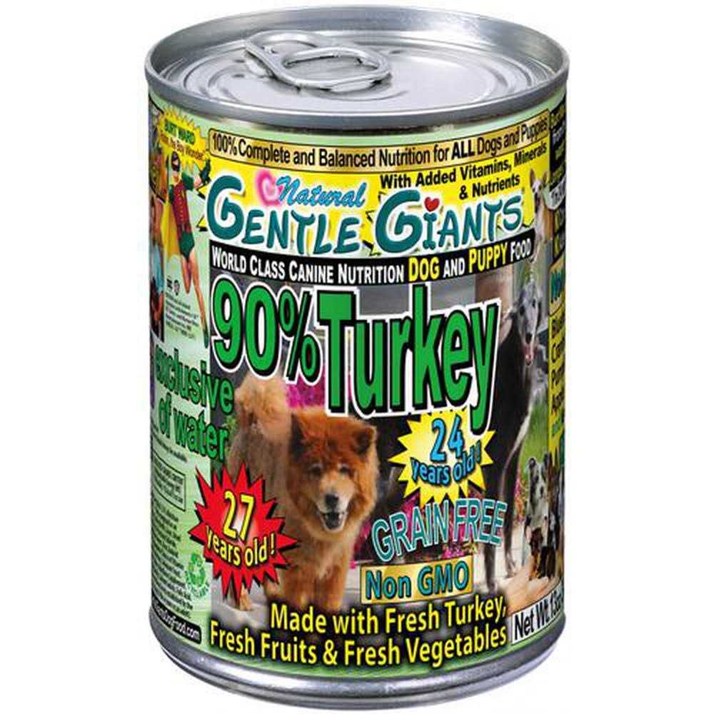 Gentle Giants Grain Free Turkey Dog Food