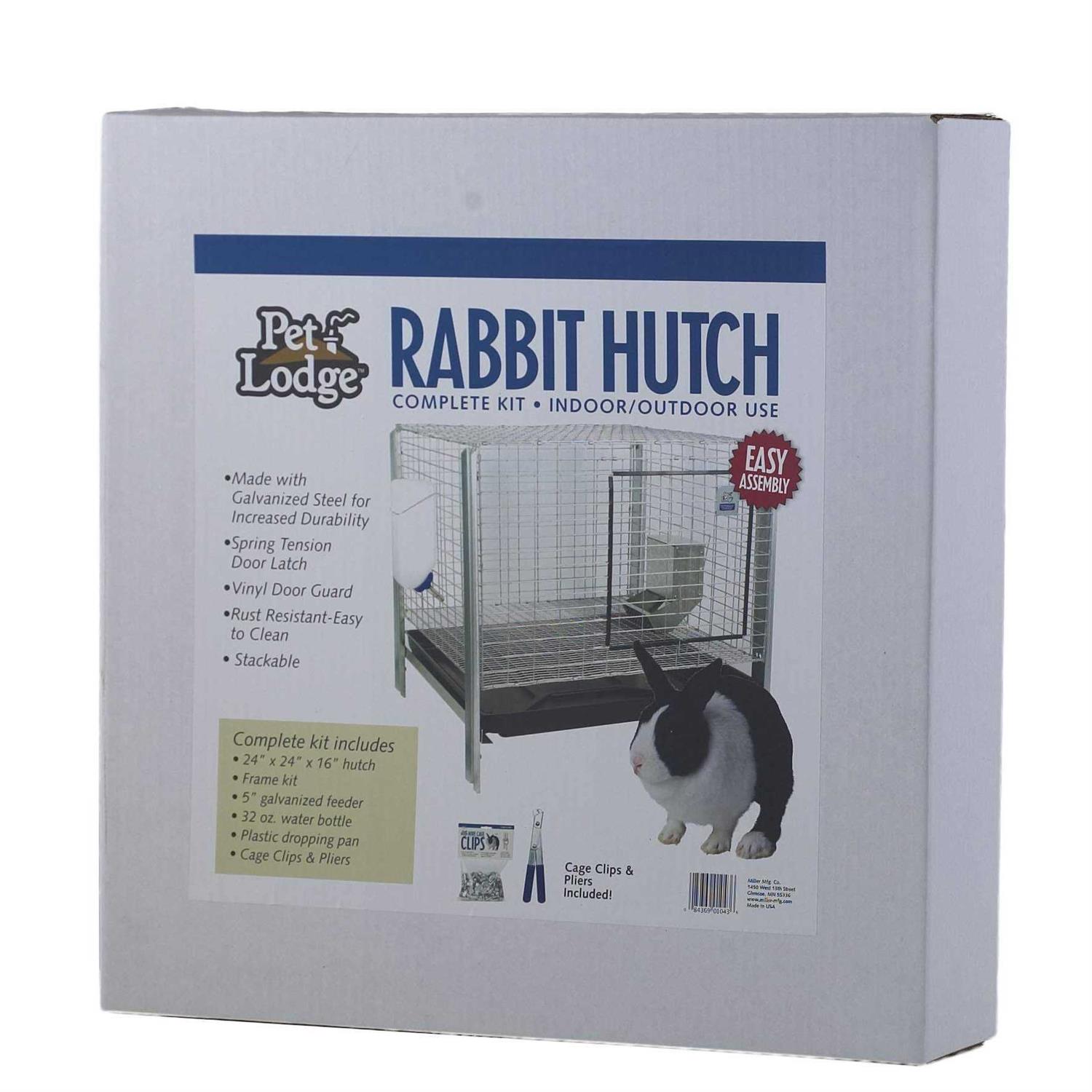 Pet Lodge Complete Rabbit Hutch Kit