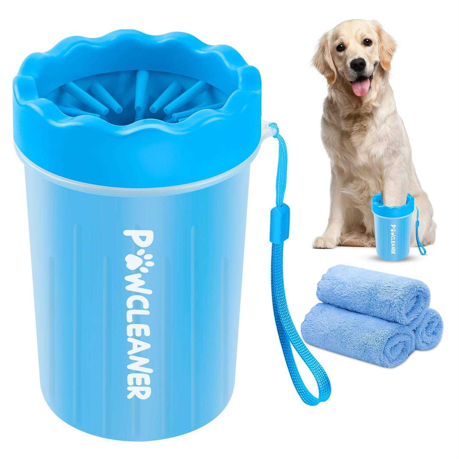 Comotech Dog Paw Cleaner Washer Buddy Muddy Pet Foot Cleaner for Small