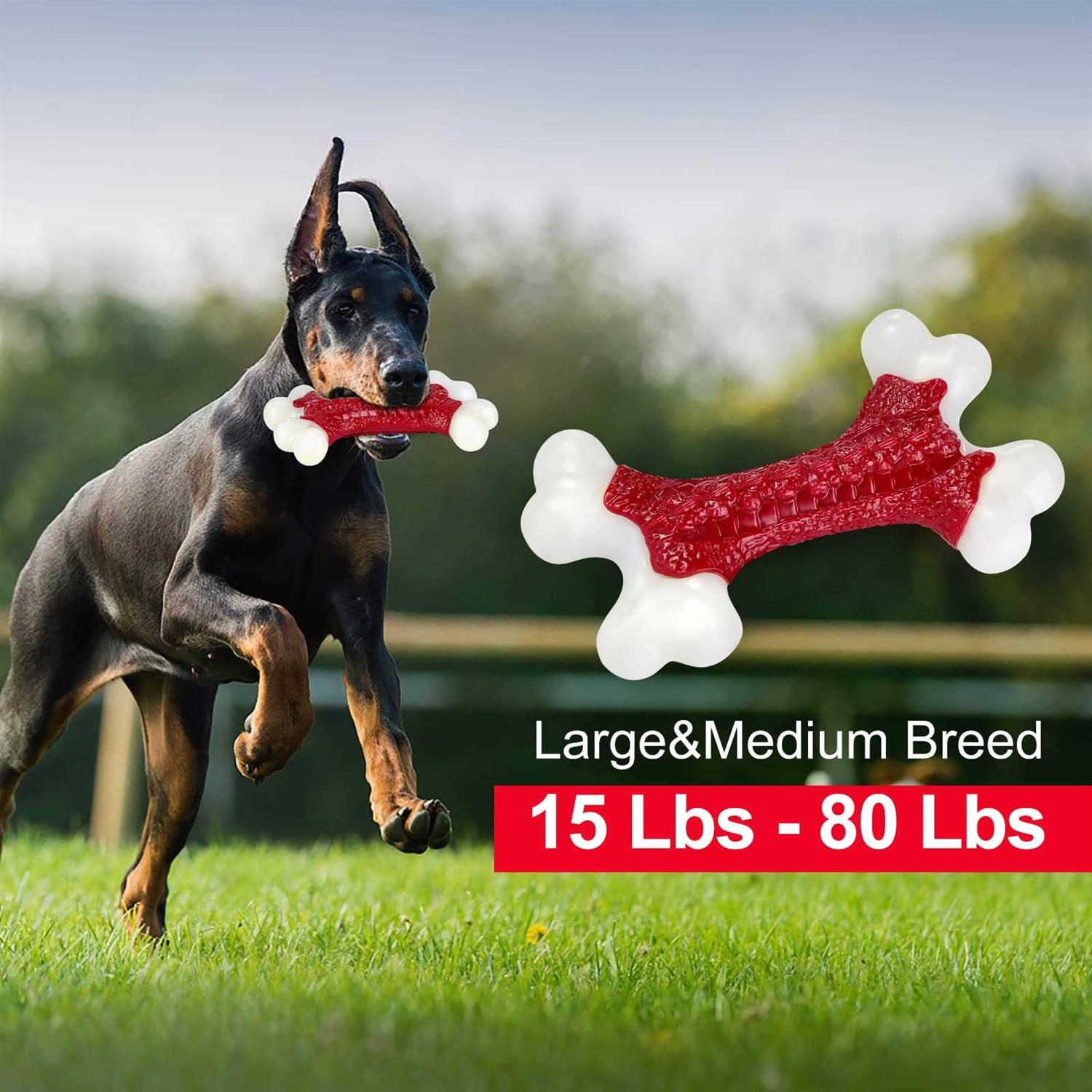 Kseroo Tough Dog Toys Toys for Aggressive Chewers Large Breed