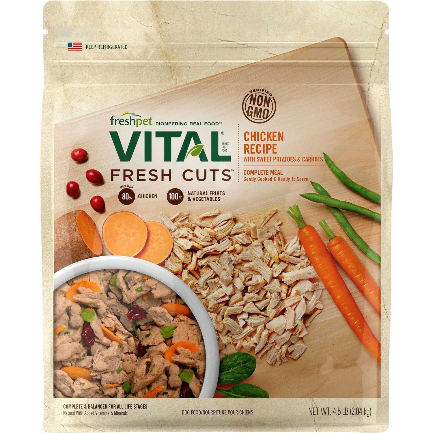 Freshpet Vital Fresh Cuts Dog Food Chicken