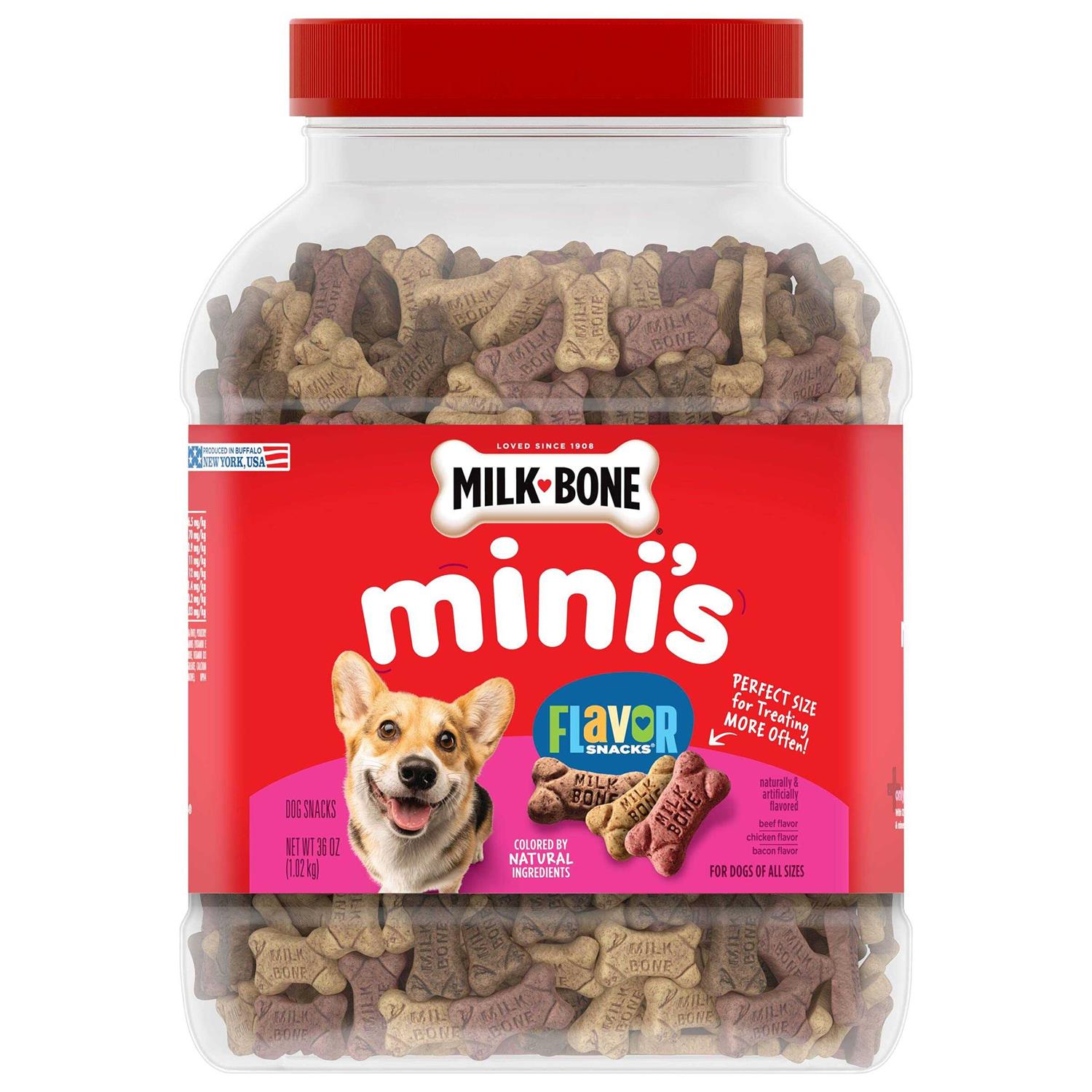 Milk-Bone Flavor Snacks Dog Treats Mini