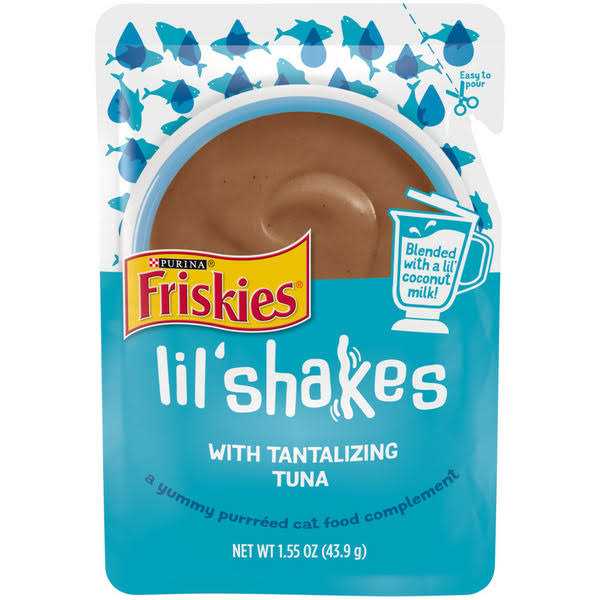 Purina Friskies Lil’ Shakes With Tantalizing Tuna Wet Cat Food