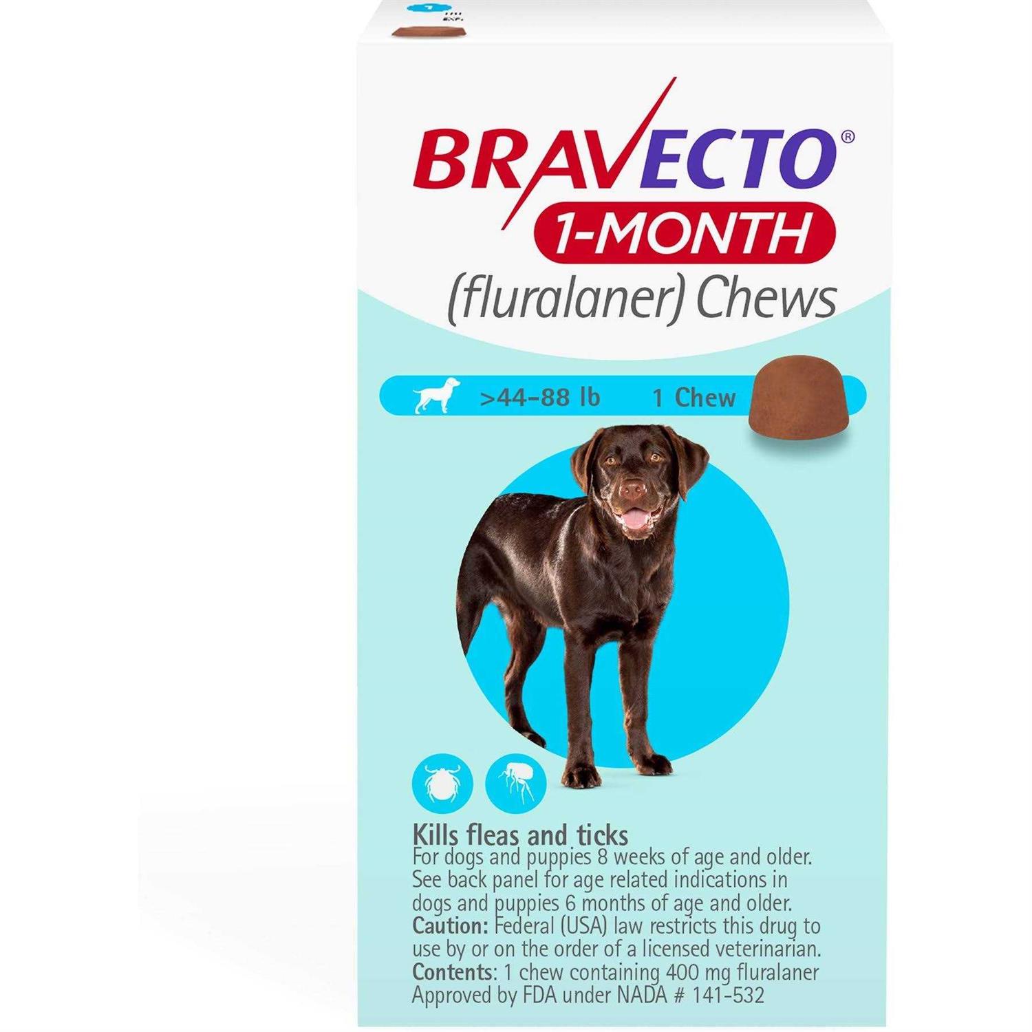 Bravecto 1-Month Chews for Dogs 44