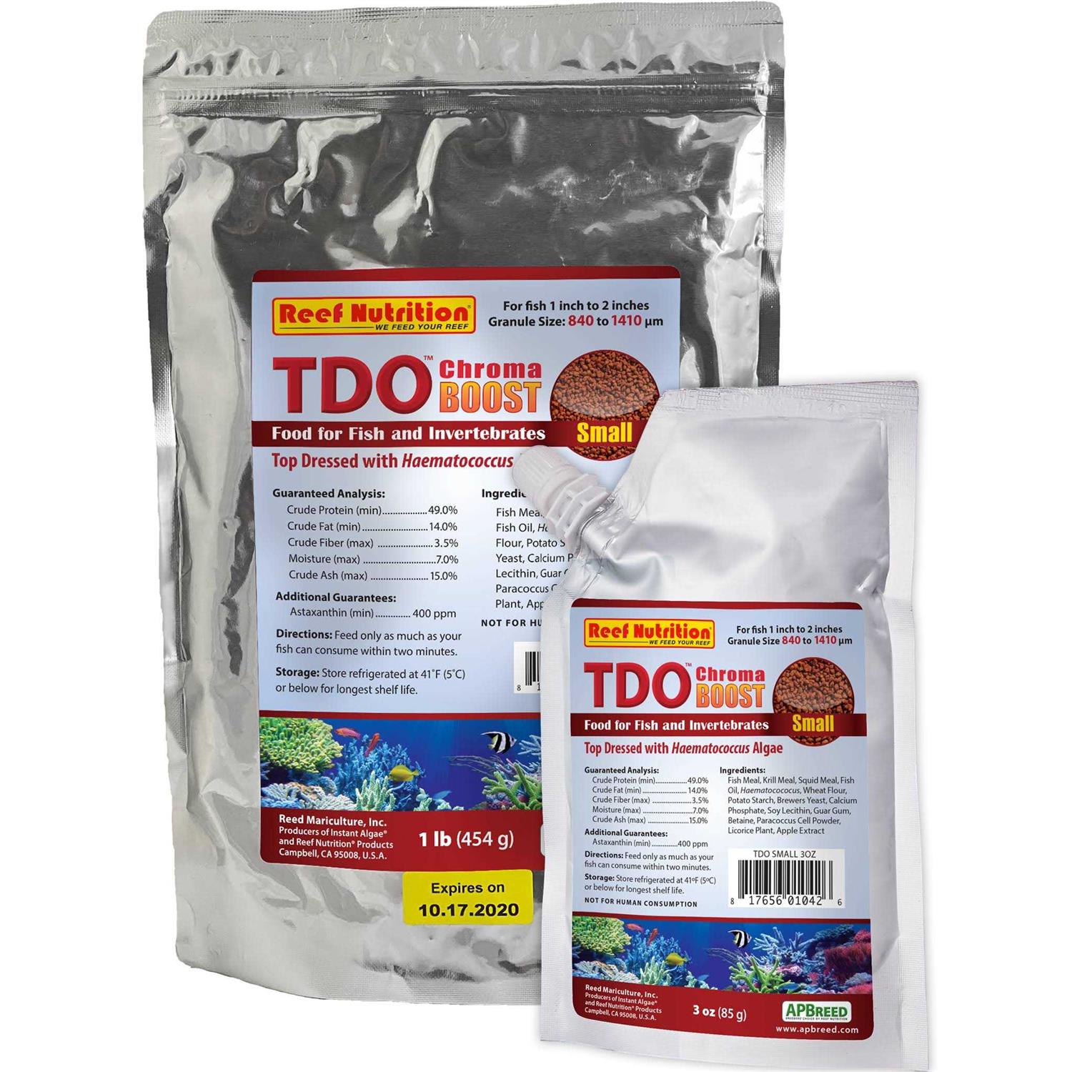 Reef Nutrition 3 oz Small TDO-C2 Chroma Boost