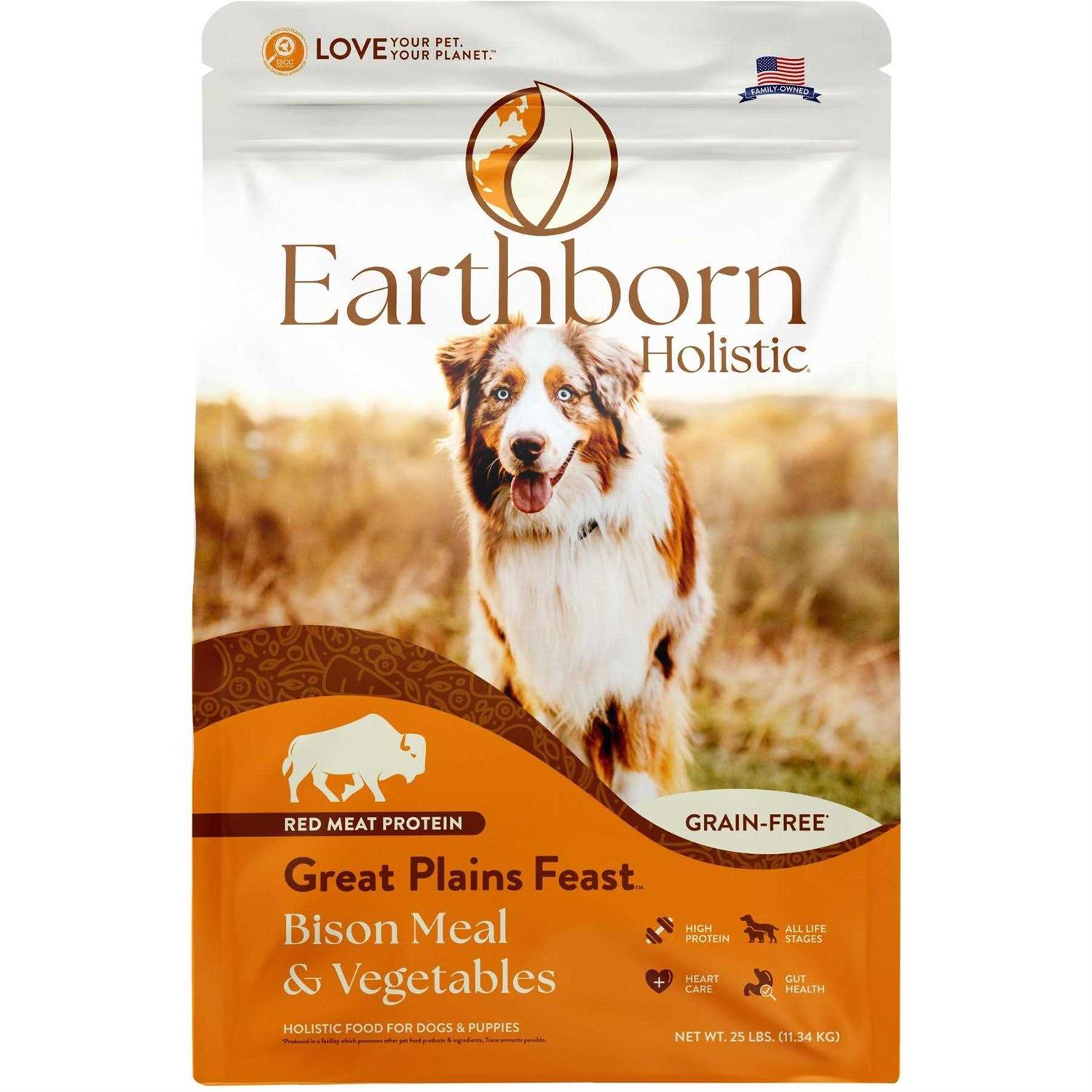 Earthborn Holistic Great Plains Feast Grain Free Dry Dog Food