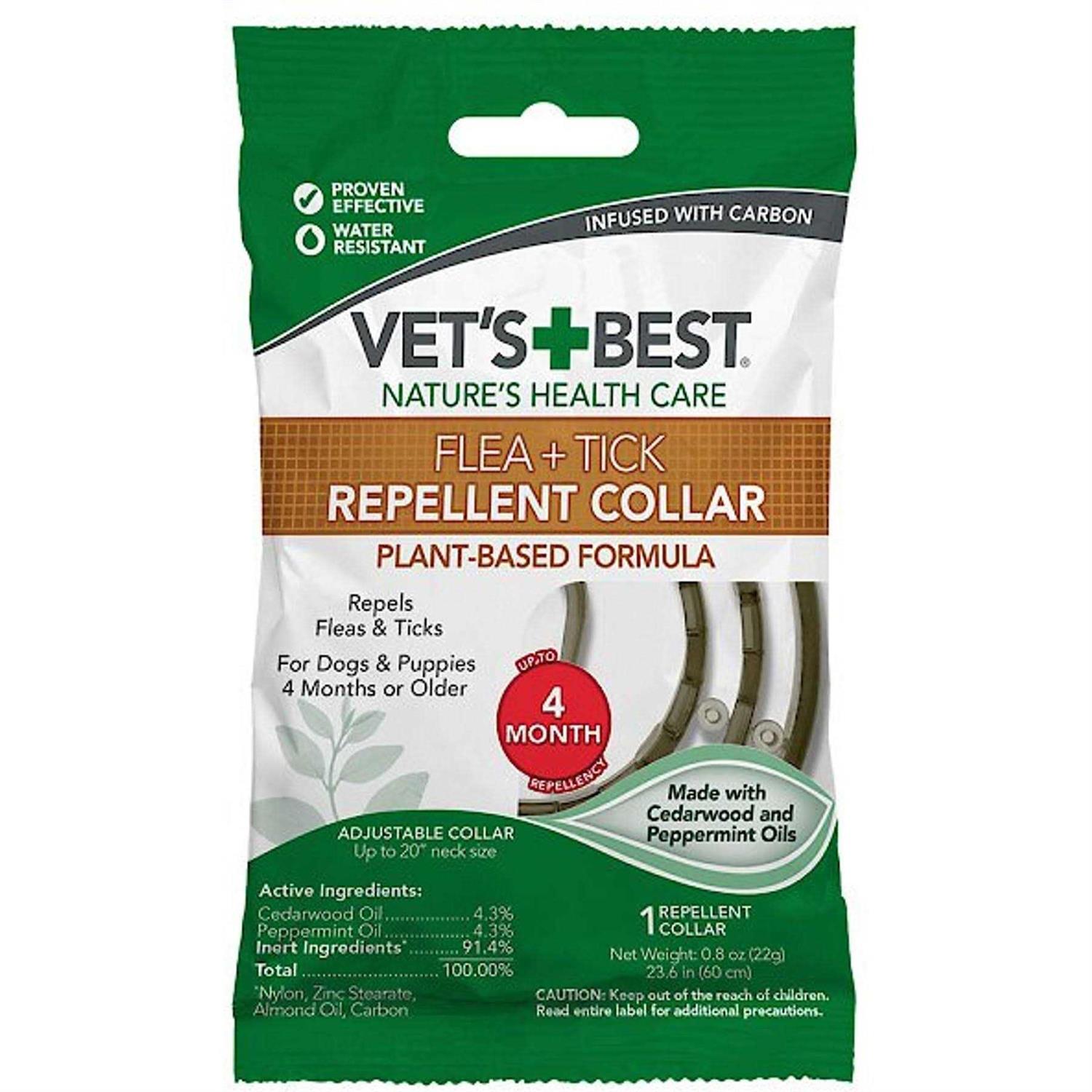 Vet’s Best Flea and Tick Repellent Dog Collar