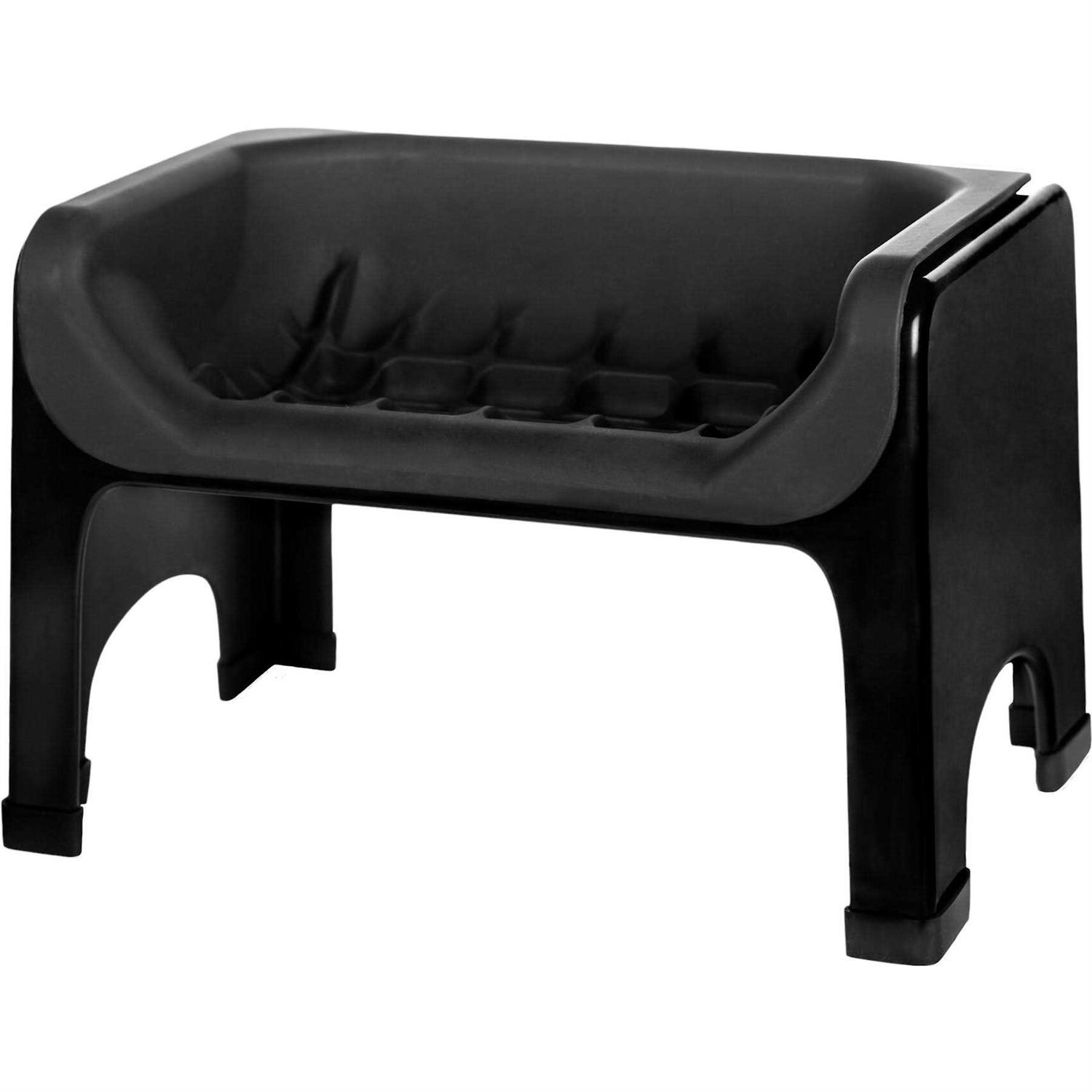 Fluff Trough Binge Blocker Elevated Dog & Cat Slow Feeder