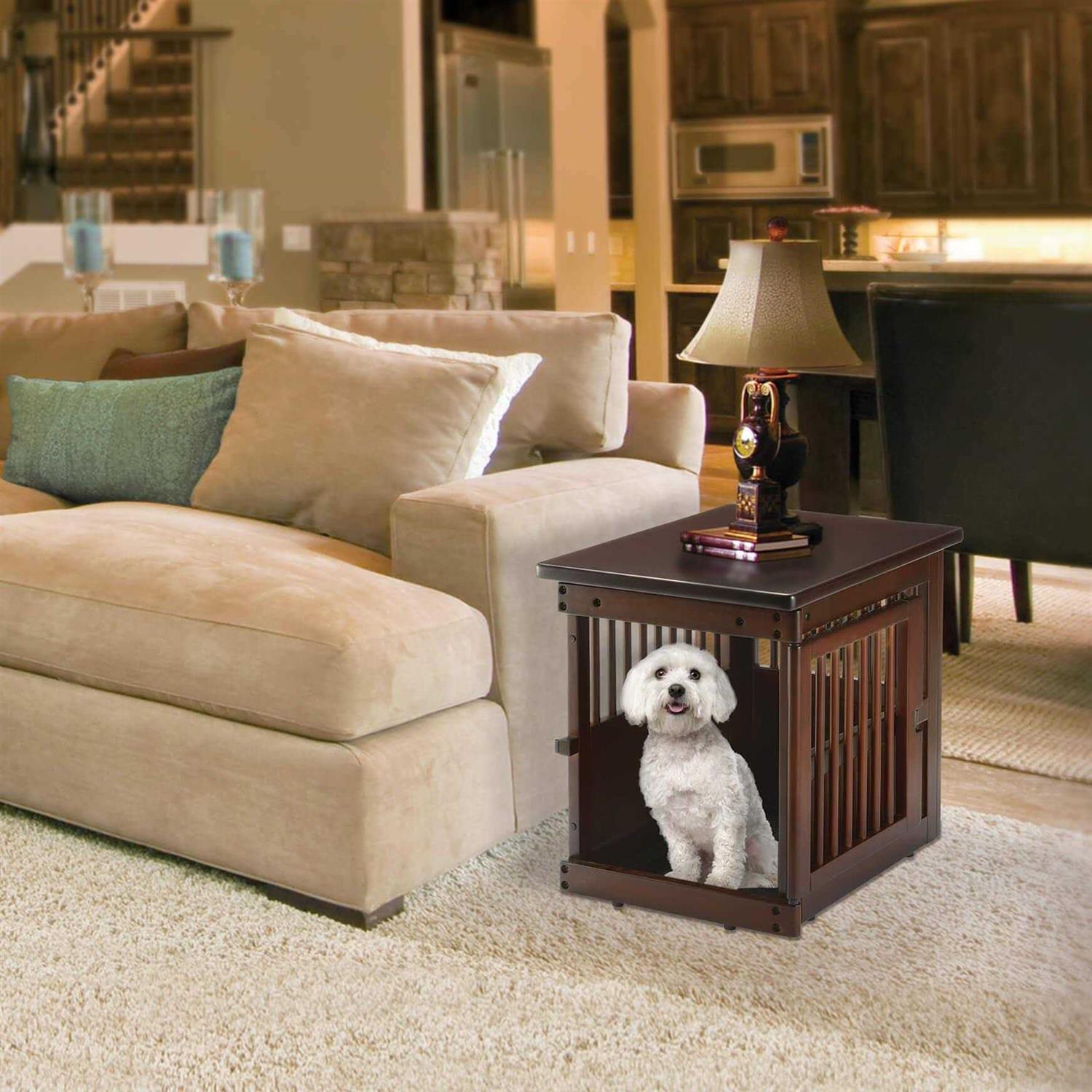 Richell Wooden End Table Crate