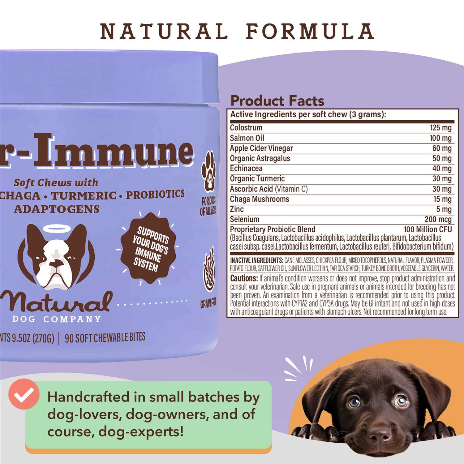 Natural Dog Company Aller-Immune Chews