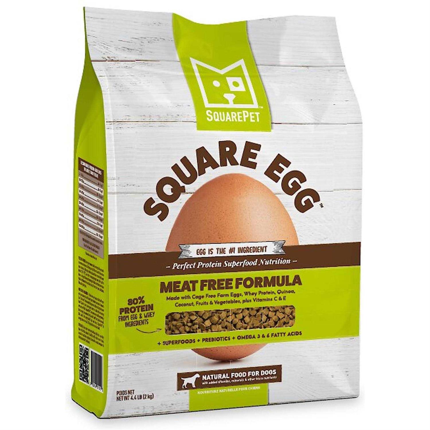 SquarePet Square Egg Meat Free Dry Dog Food