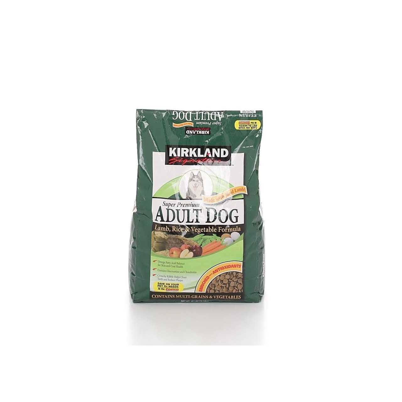 Kirkland Signature Lamb Rice Vegetable Dog Food