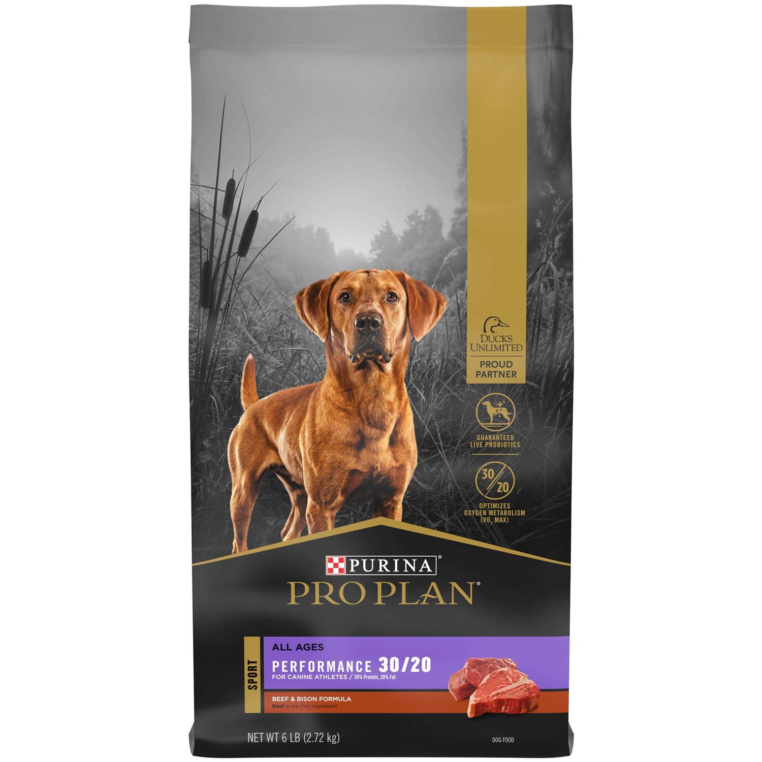 Purina Pro Plan Sport Performance 30/20 Beef & Bison Formula Dry Dog Food