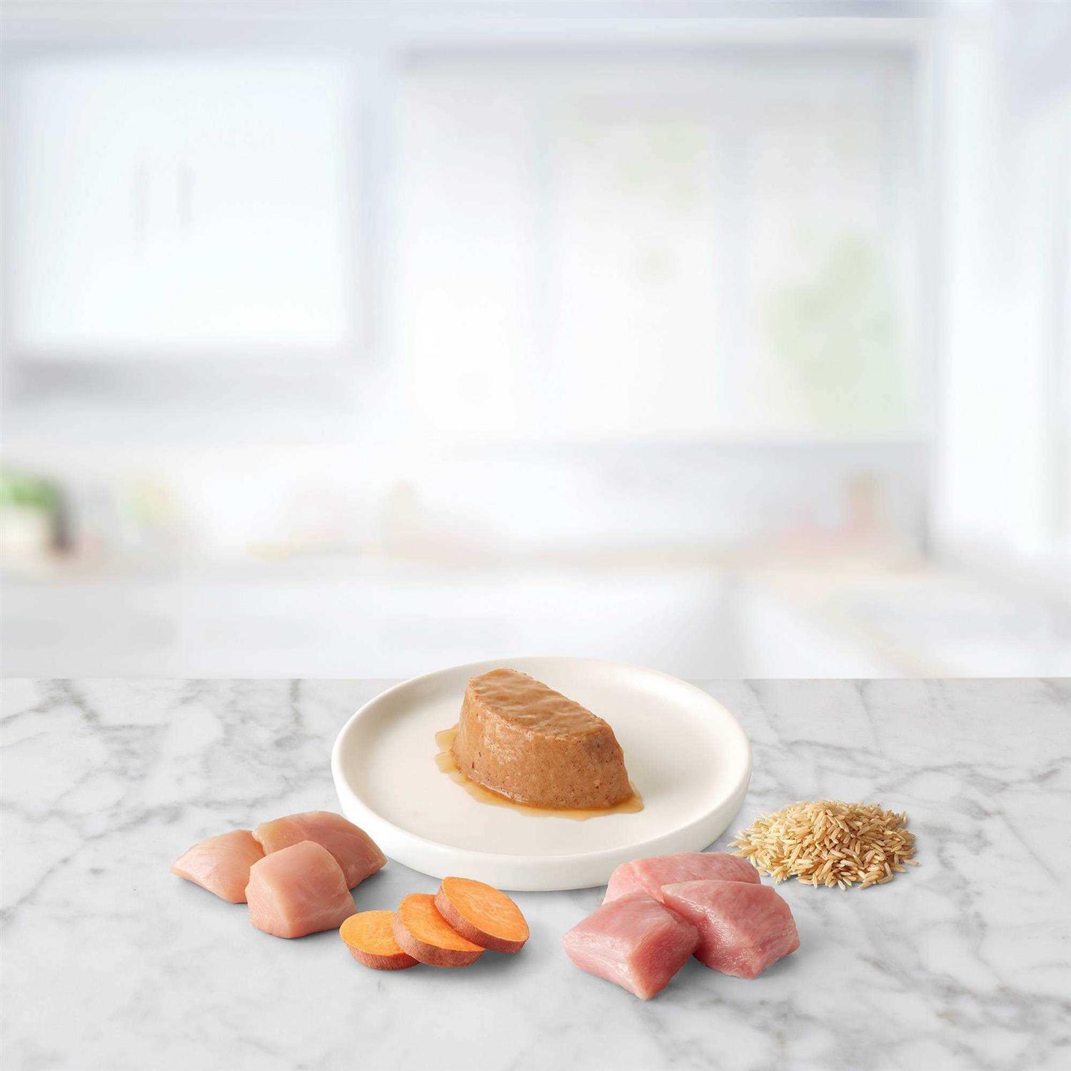 Blue Buffalo Tastefuls Spoonless Singles Chicken and Turkey Pate Wet Adult Cat Food Variety Pack