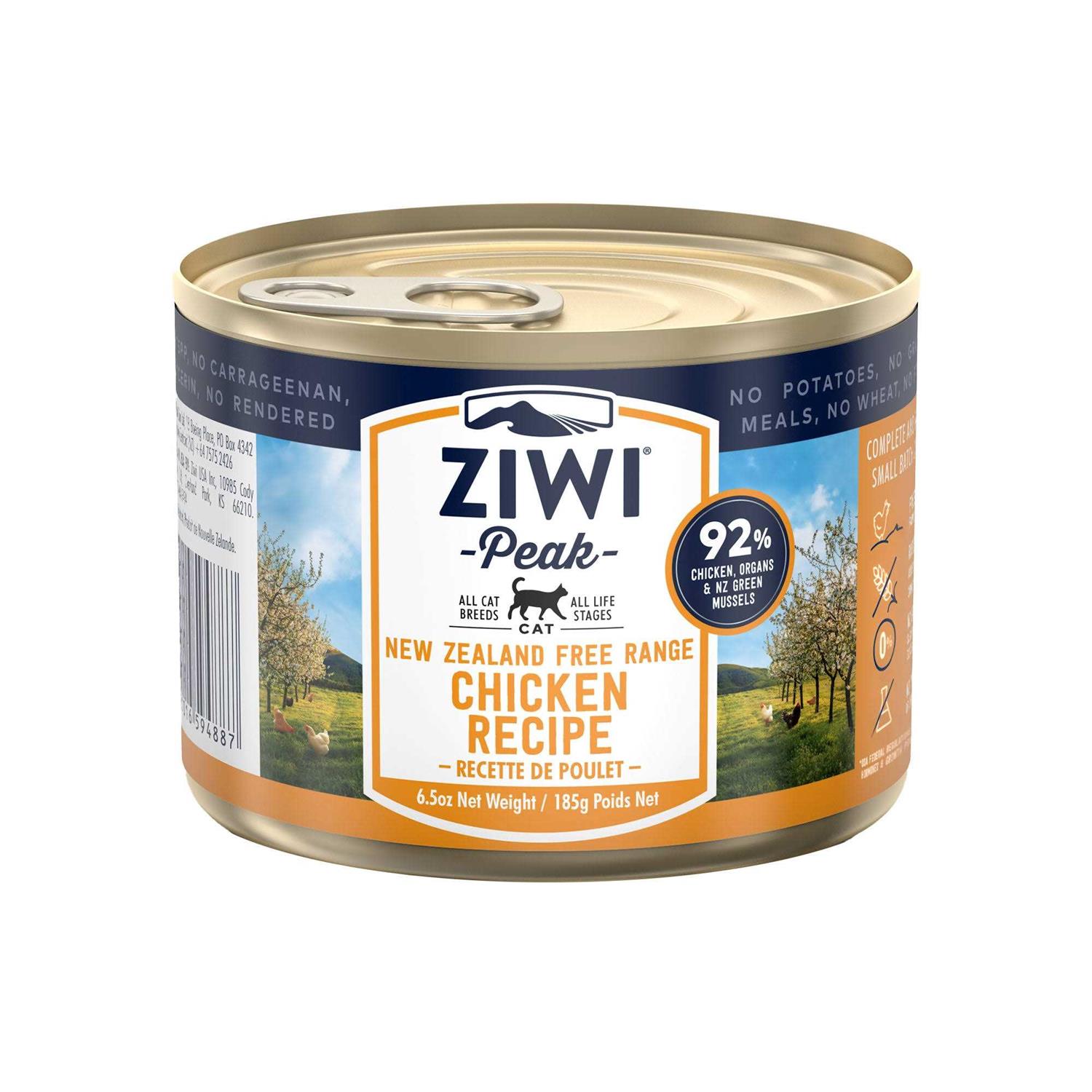 Ziwi Peak Chicken Recipe Canned Cat Food