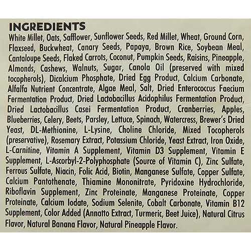 Higgins Sunburst Gourmet Blend Cockatiel Food