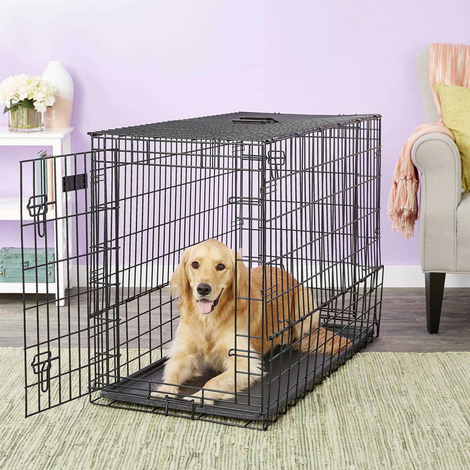Midwest Solutions Series Side-by-Side Double Door SUV Dog Crates