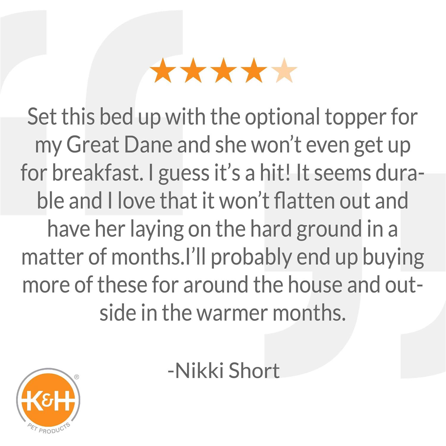 K&H Pet Products Original Bolster Pet Cot