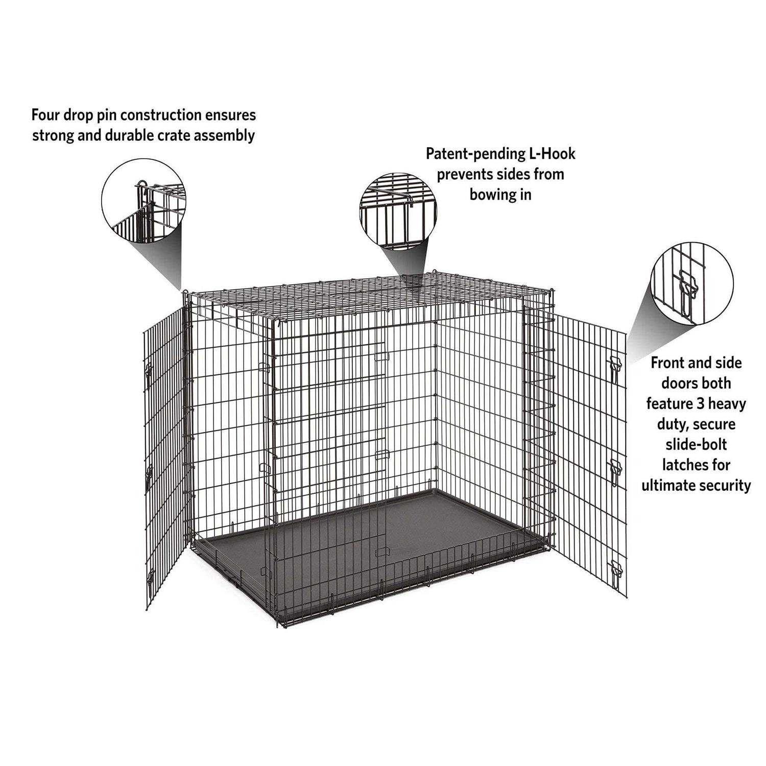 Midwest Solution Series Double Door Dog Crate