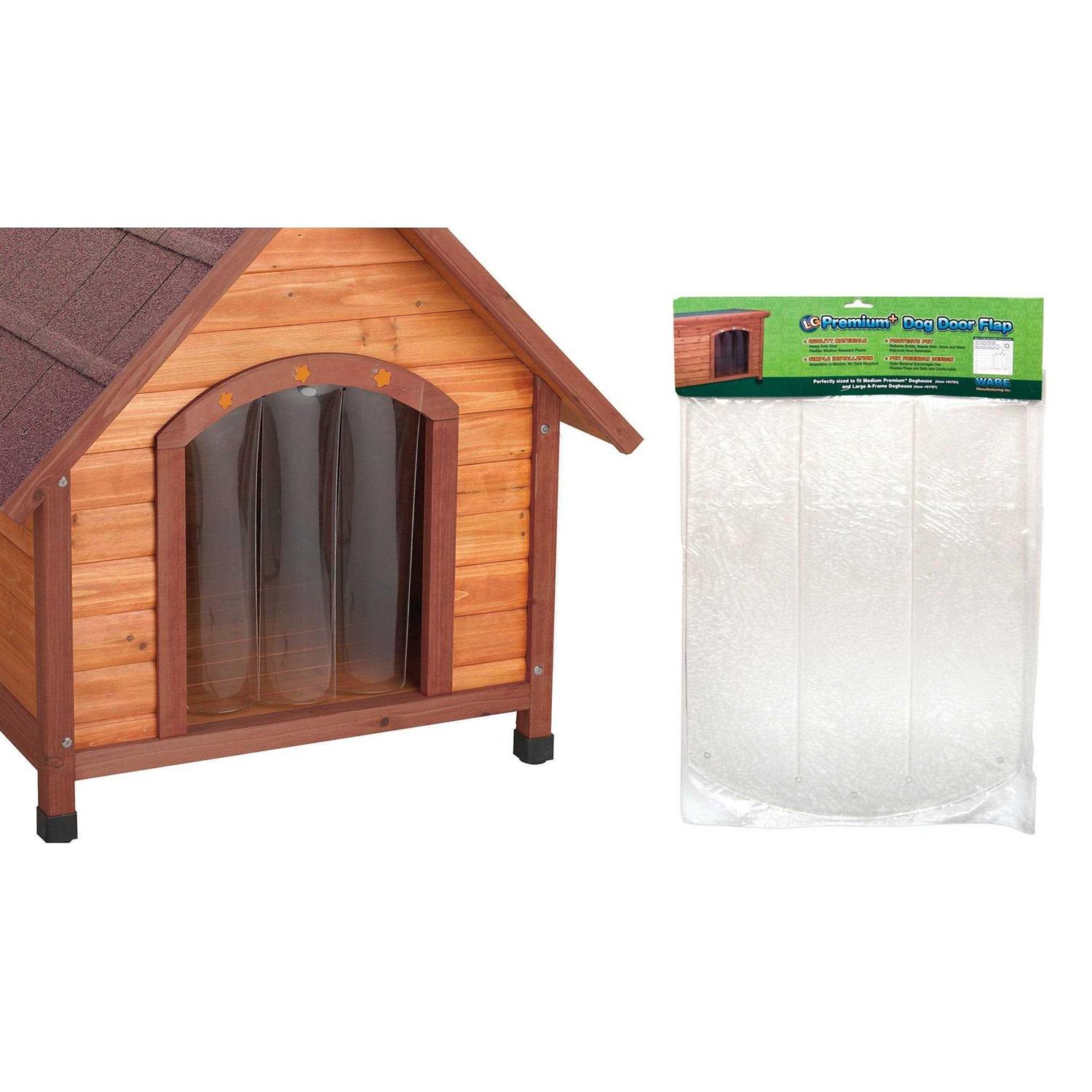 Ware Premium Plus Dog House Door Flap