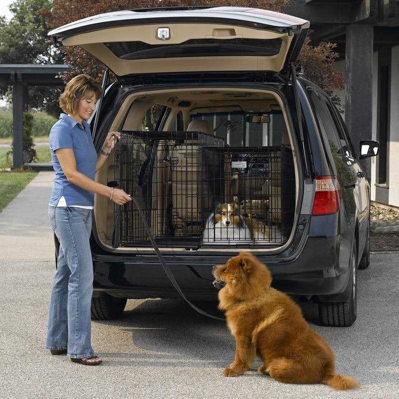 Midwest Solutions Series Side-by-Side Double Door SUV Dog Crates