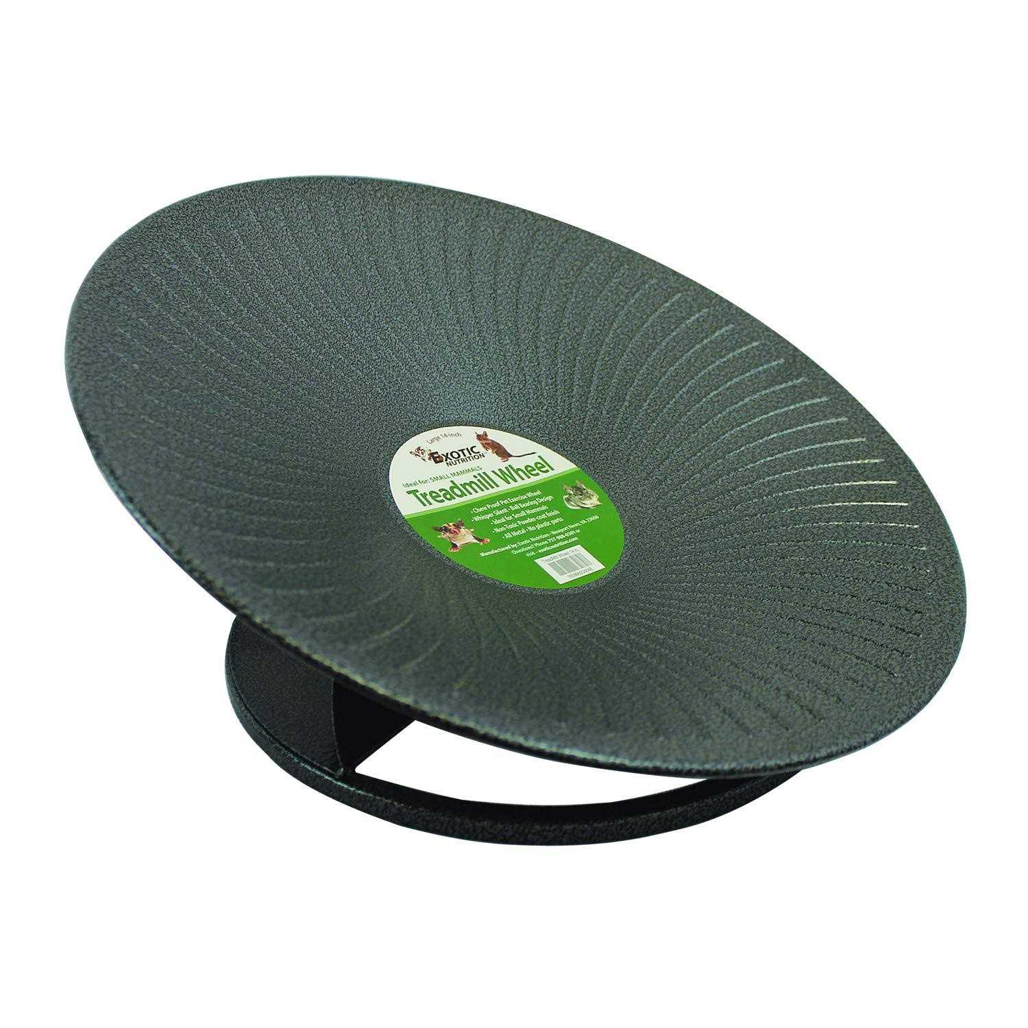 Exotic Nutrition Treadmill Wheel 11 inch Black