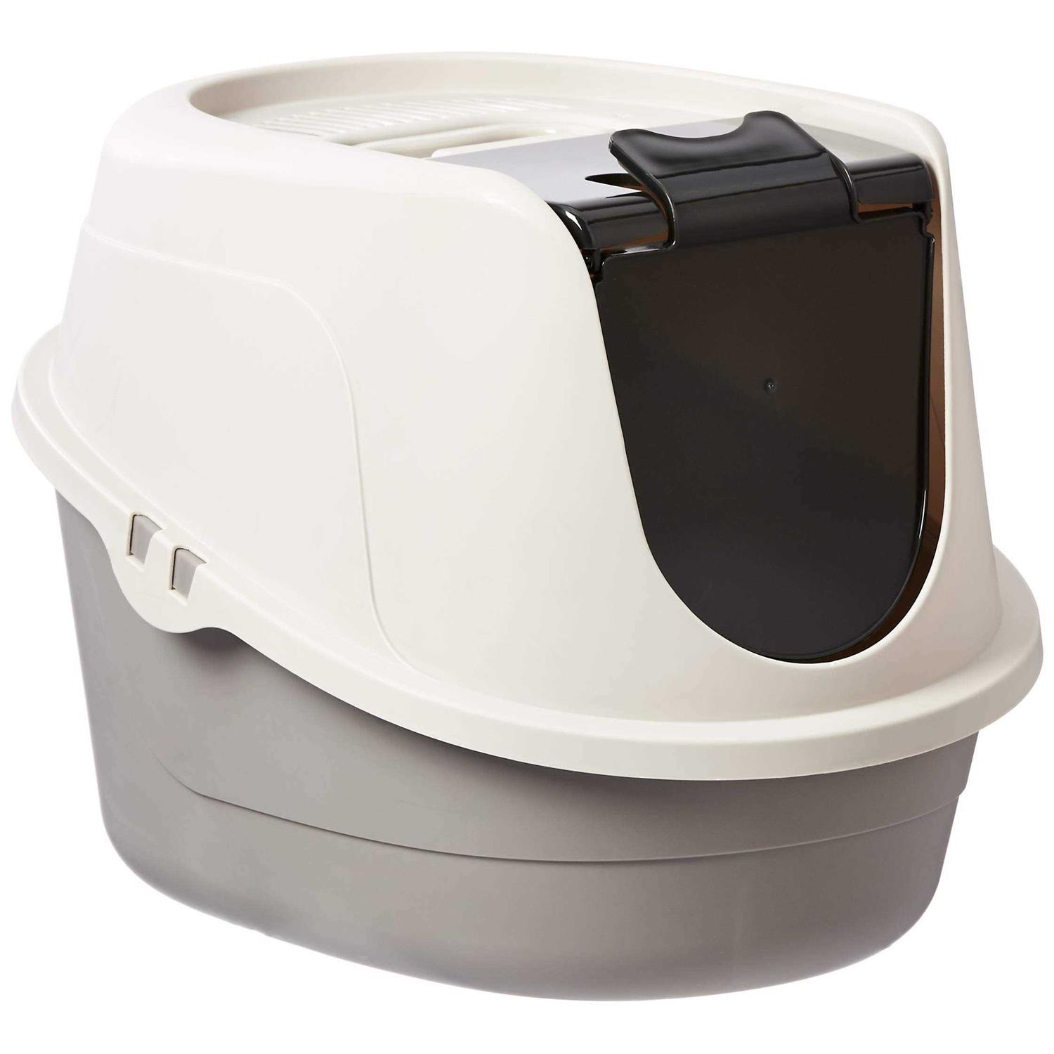 Amazon Basics No-Mess Hooded Cat Litter Box