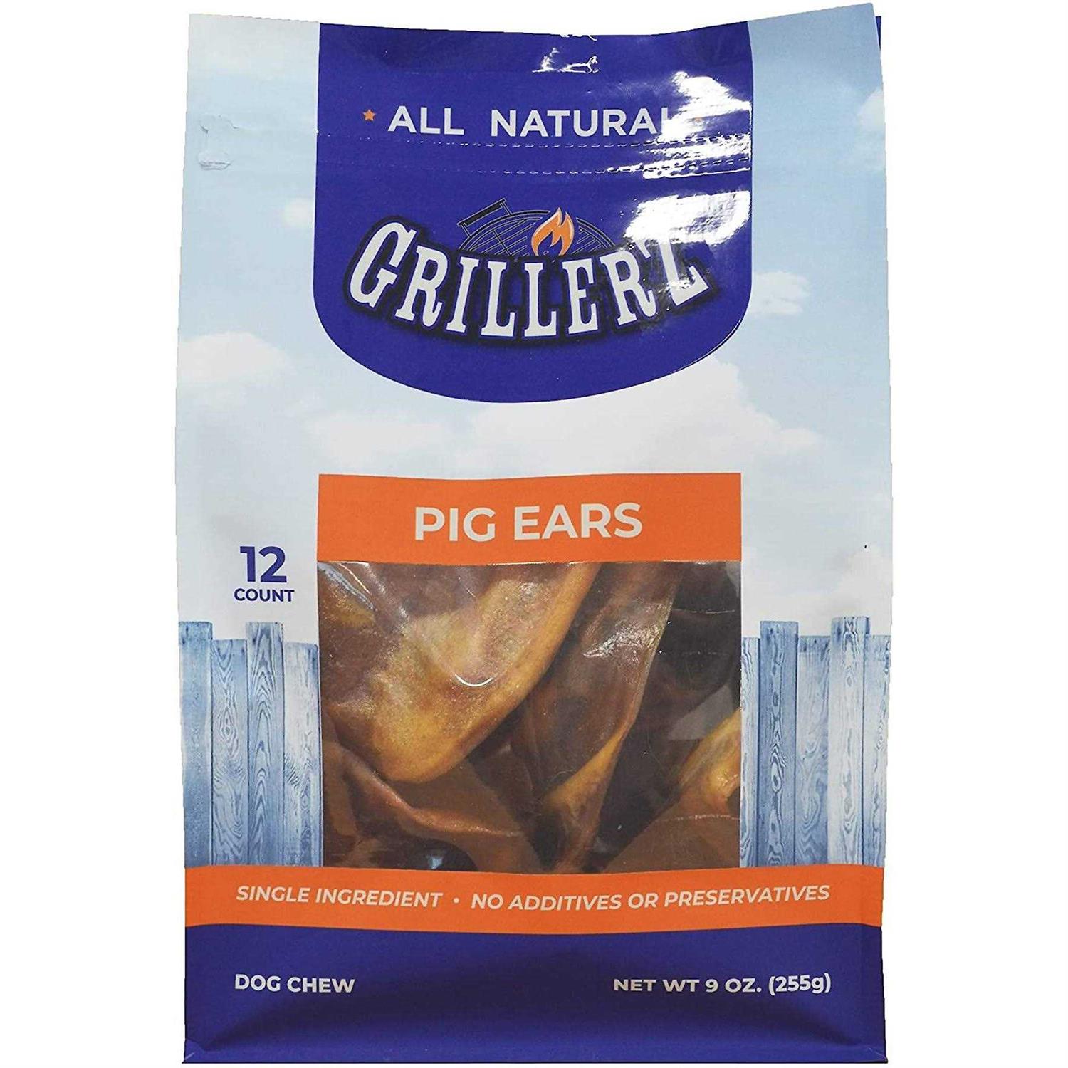 Grillerz Pig Ears Dog Treat