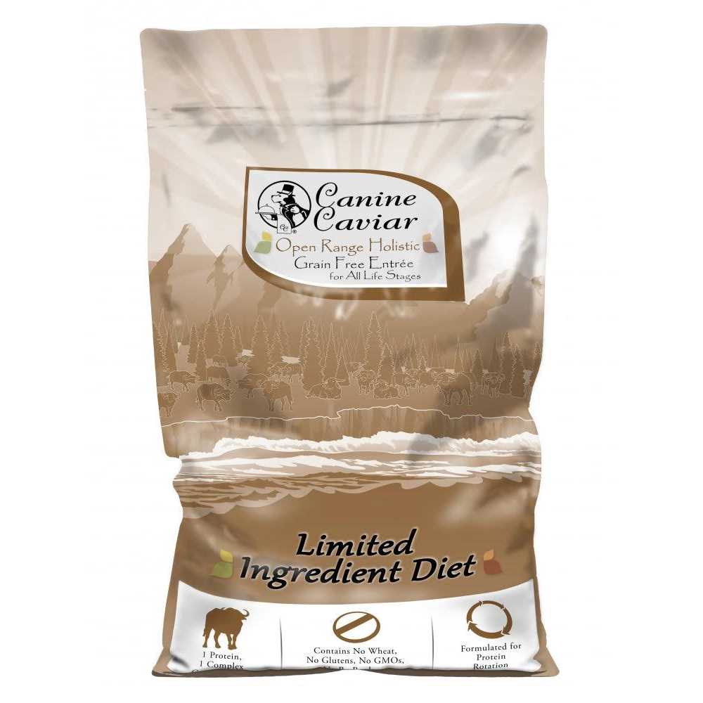Canine Caviar Open Range Limited Ingredient Alkaline Entree All Life Stages Dry Dog Food