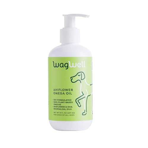 Ahiflower Omega Oil For Dogs | Wagwell Pet